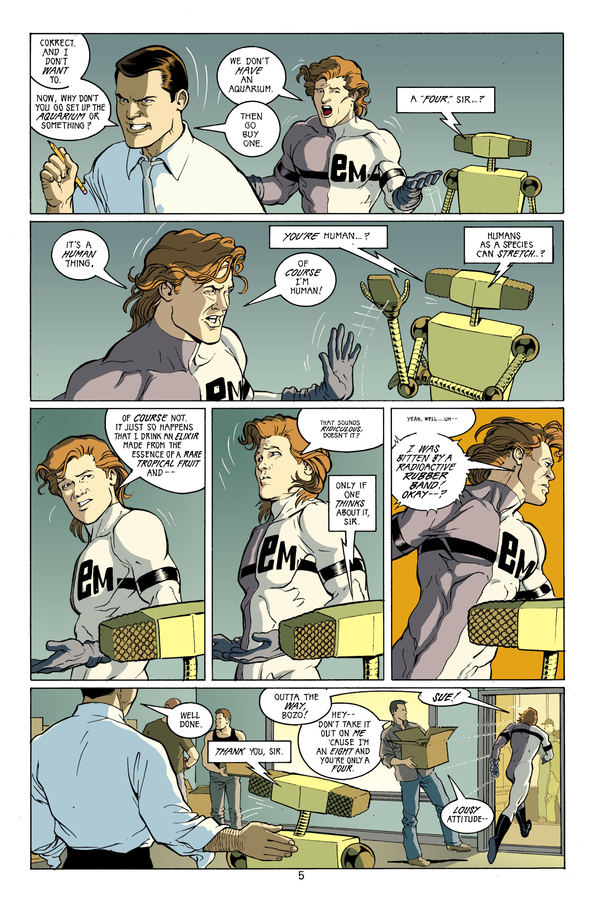 Read online Formerly Known as the Justice League comic -  Issue #2 - 6