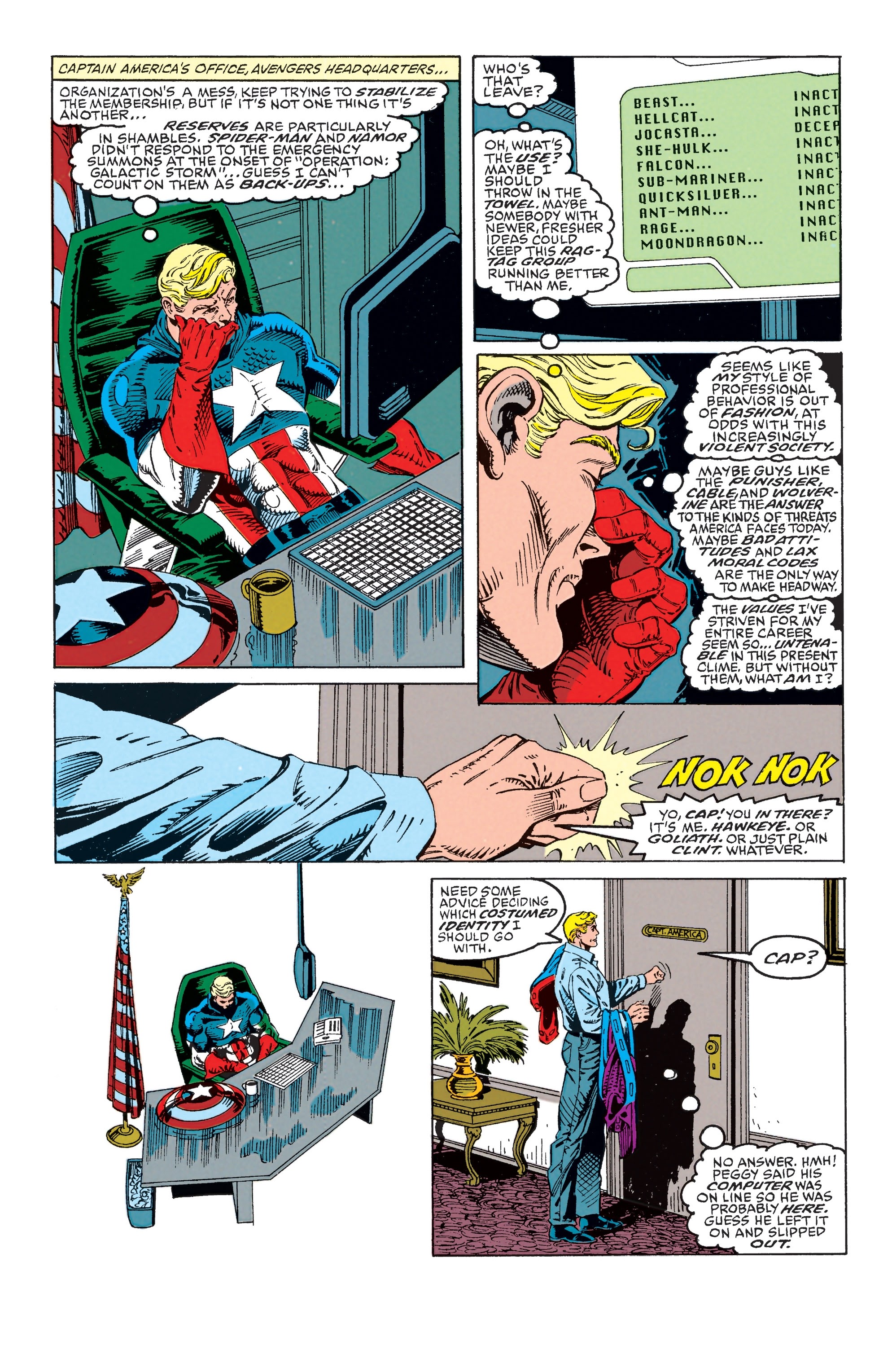 Read online Avengers Epic Collection: Operation Galactic Storm comic -  Issue # TPB (Part 5) - 45