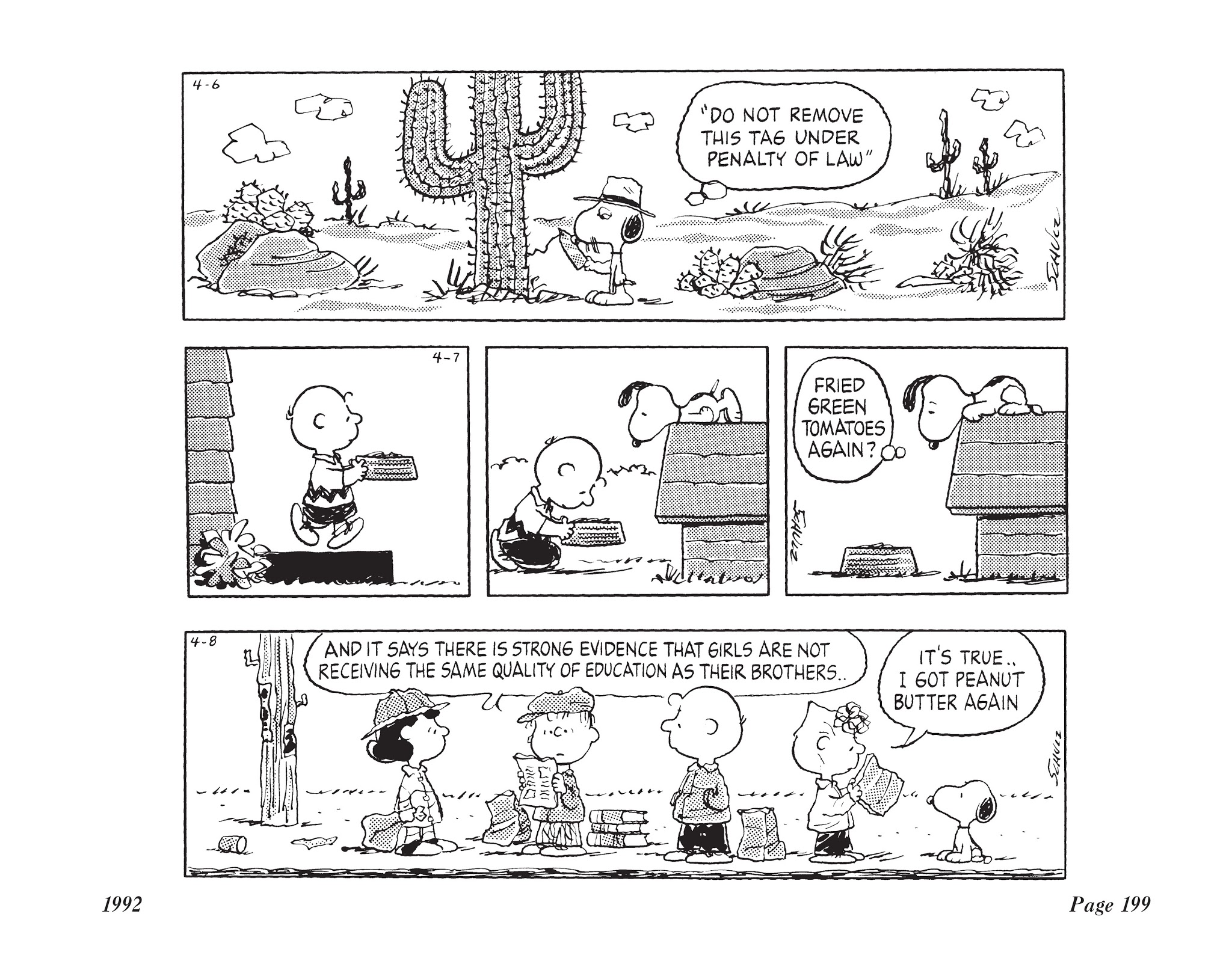 Read online The Complete Peanuts comic -  Issue # TPB 21 - 213