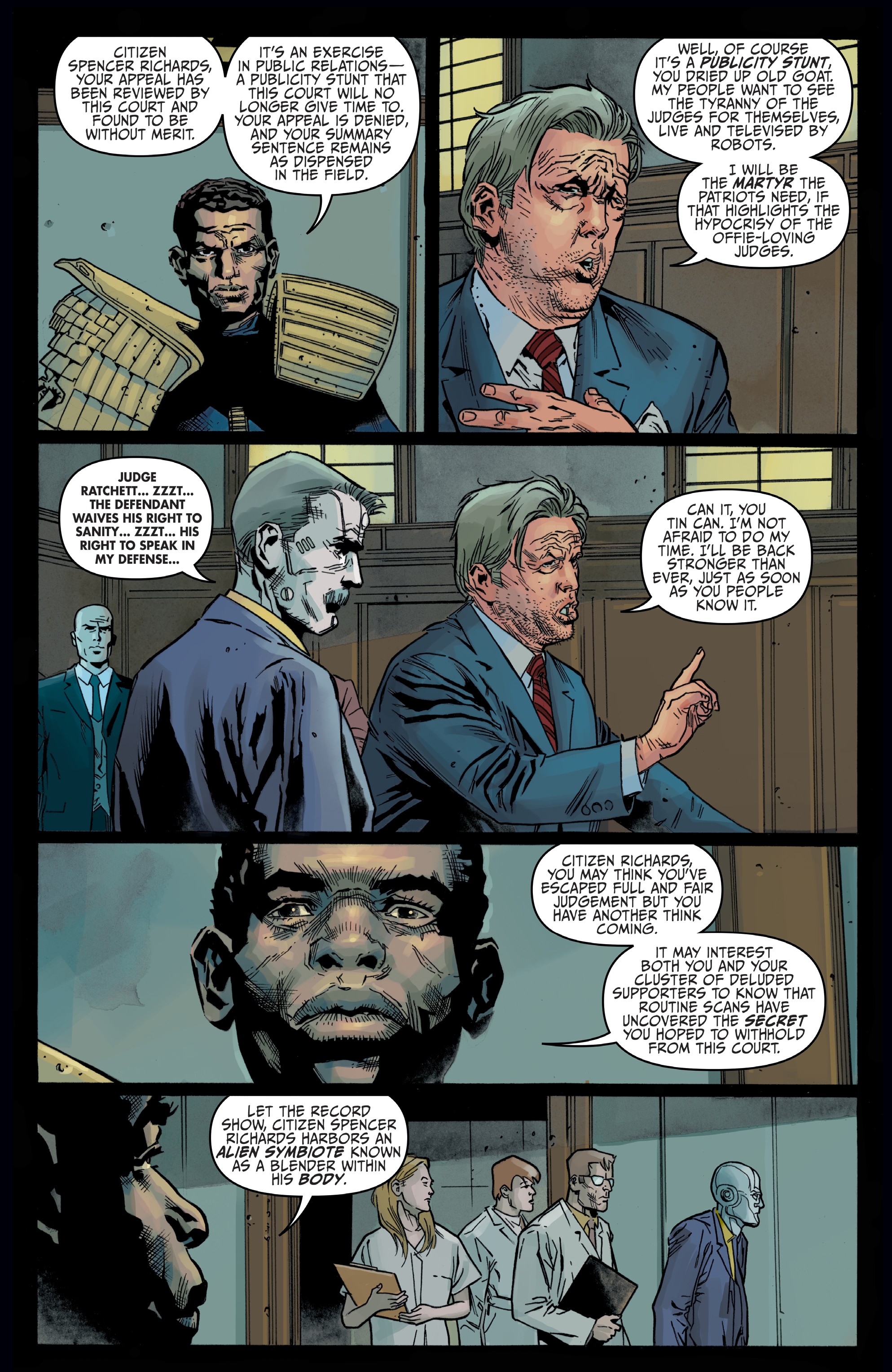 Read online Judge Dredd: Toxic comic -  Issue #4 - 18