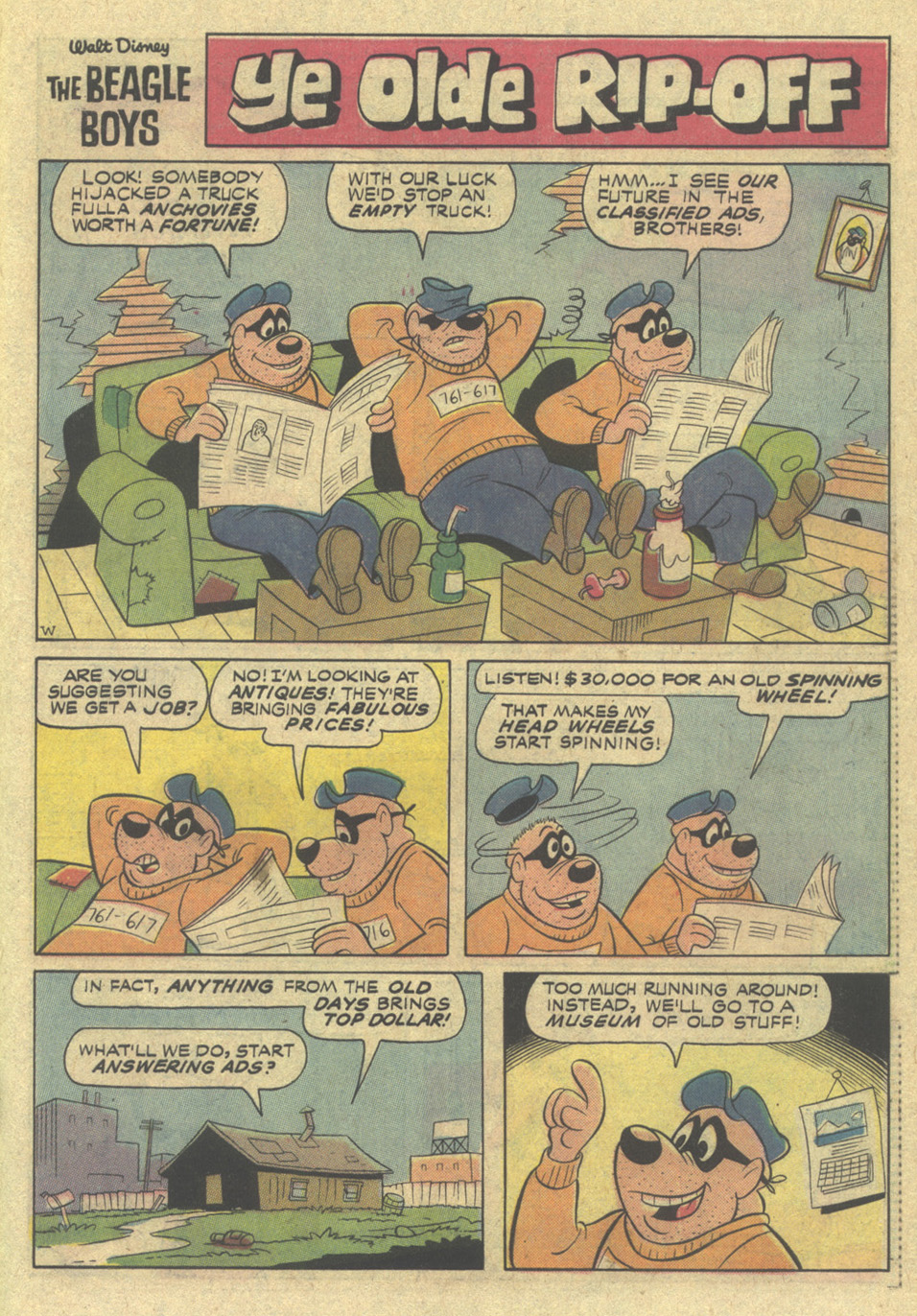 Read online Walt Disney THE BEAGLE BOYS comic -  Issue #31 - 27
