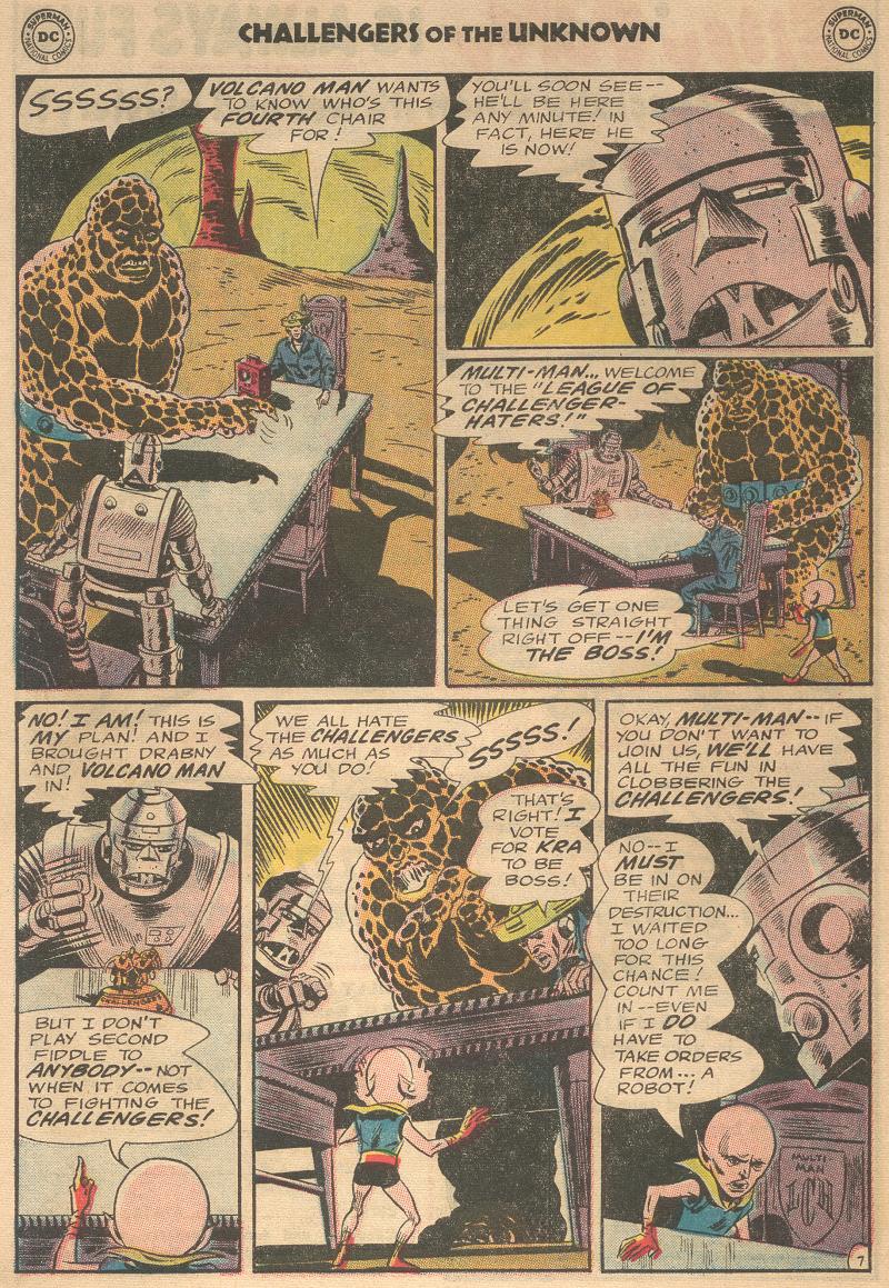 Challengers of the Unknown (1958) Issue #42 #42 - English 8