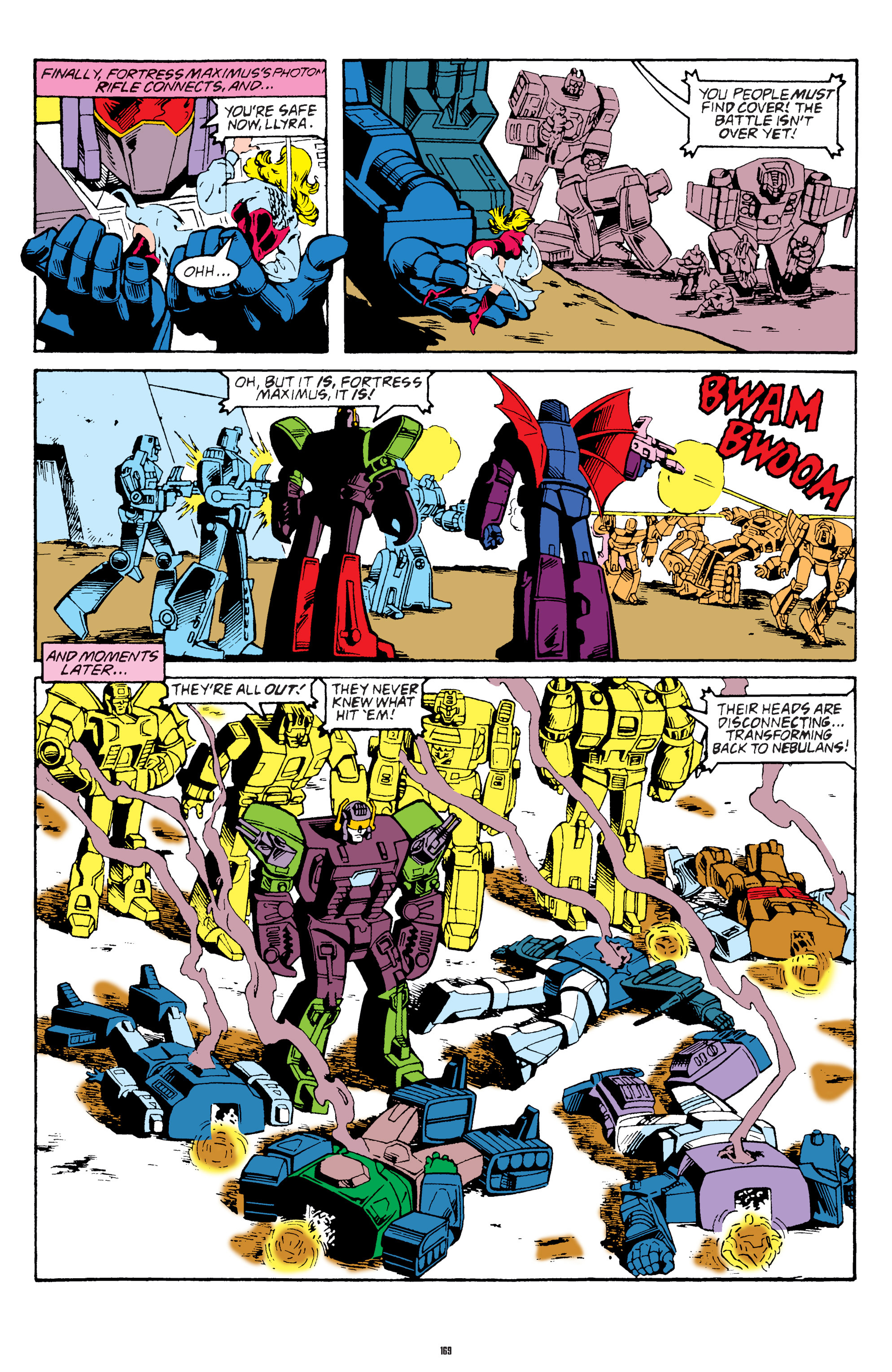 Read online The Transformers Classics comic -  Issue # TPB 7 - 168