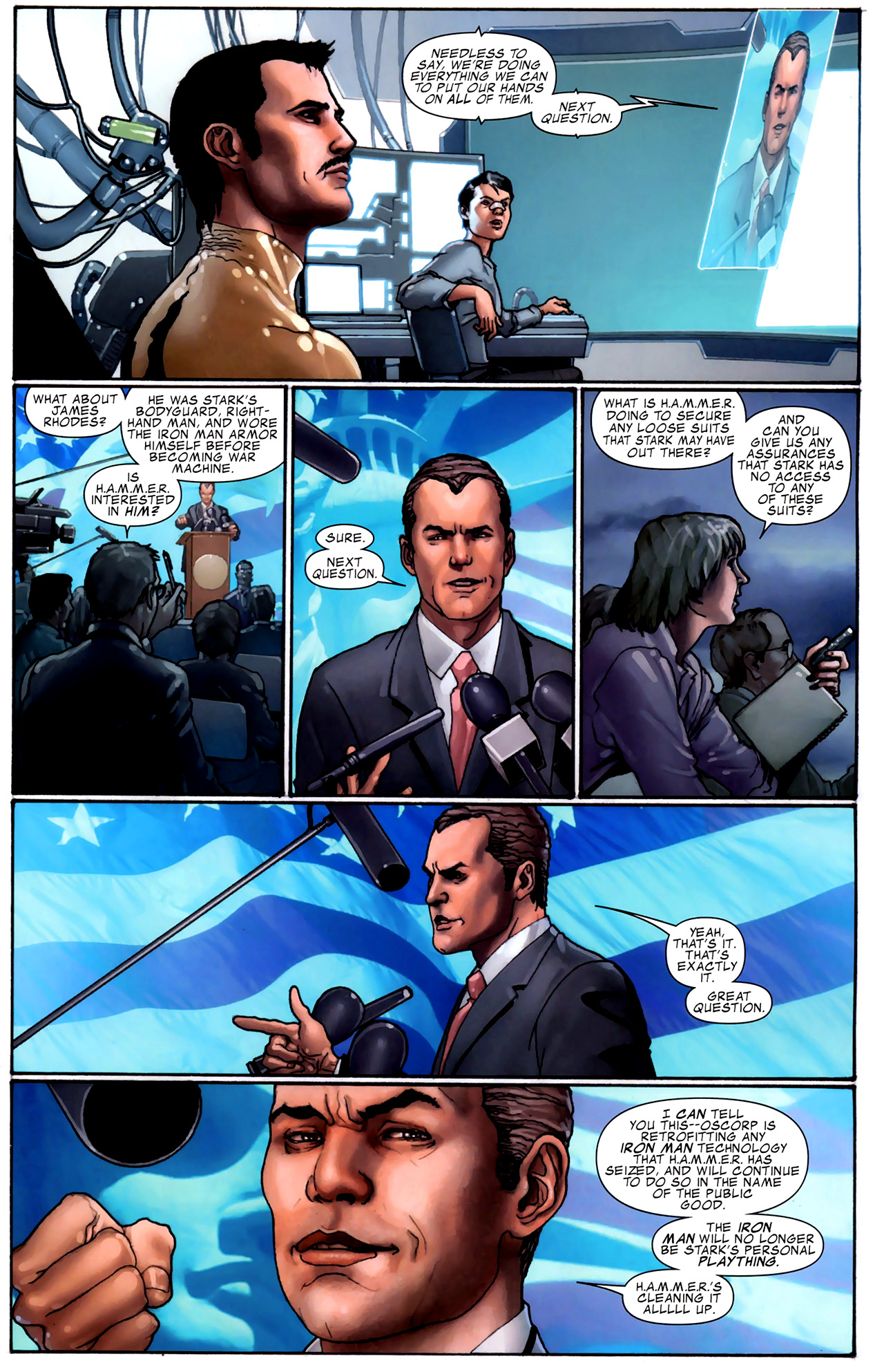 Read online The Invincible Iron Man (2008) comic -  Issue #10 - 4