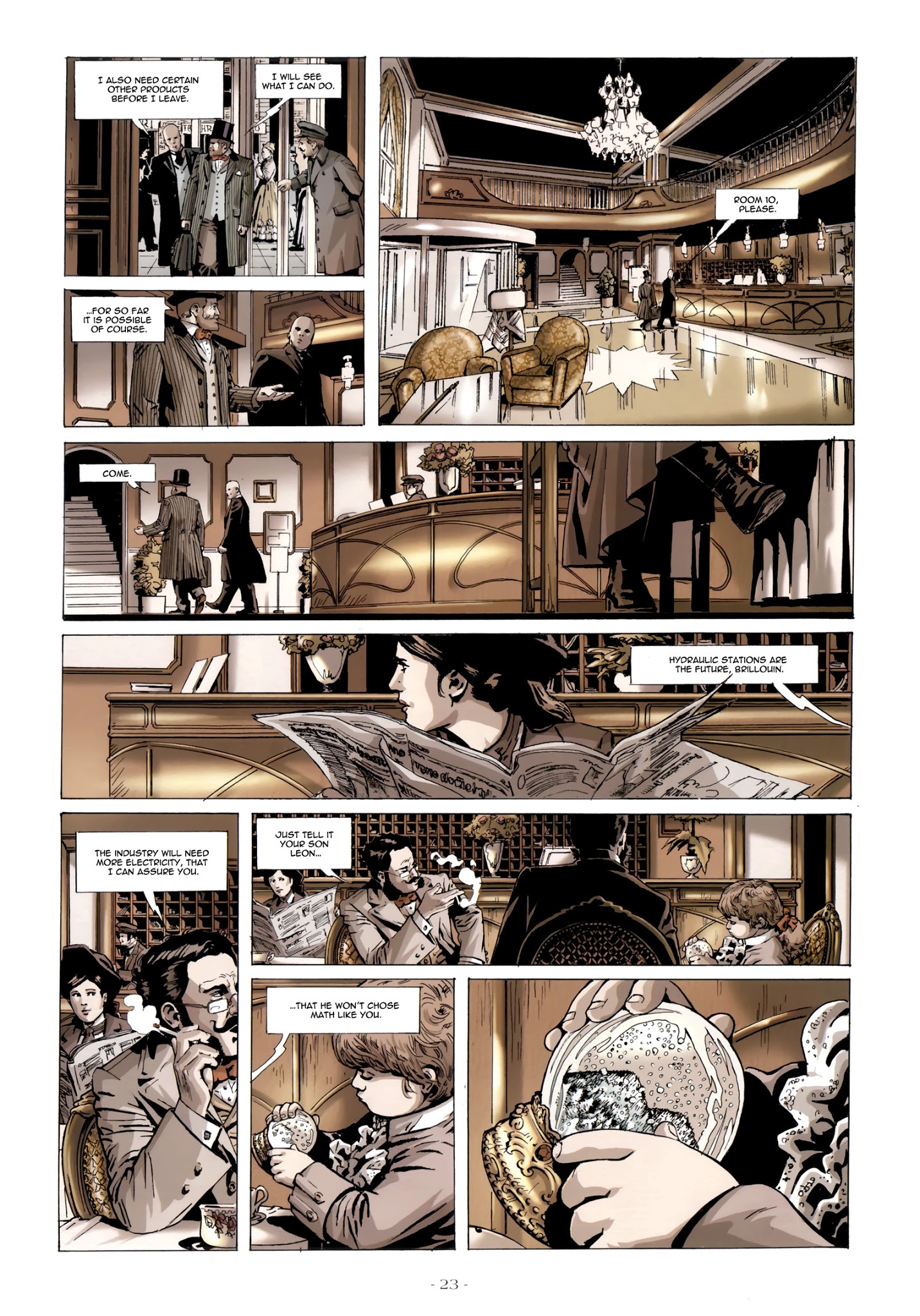 Read online Mister Hyde contre Frankenstein comic -  Issue #1 - 24