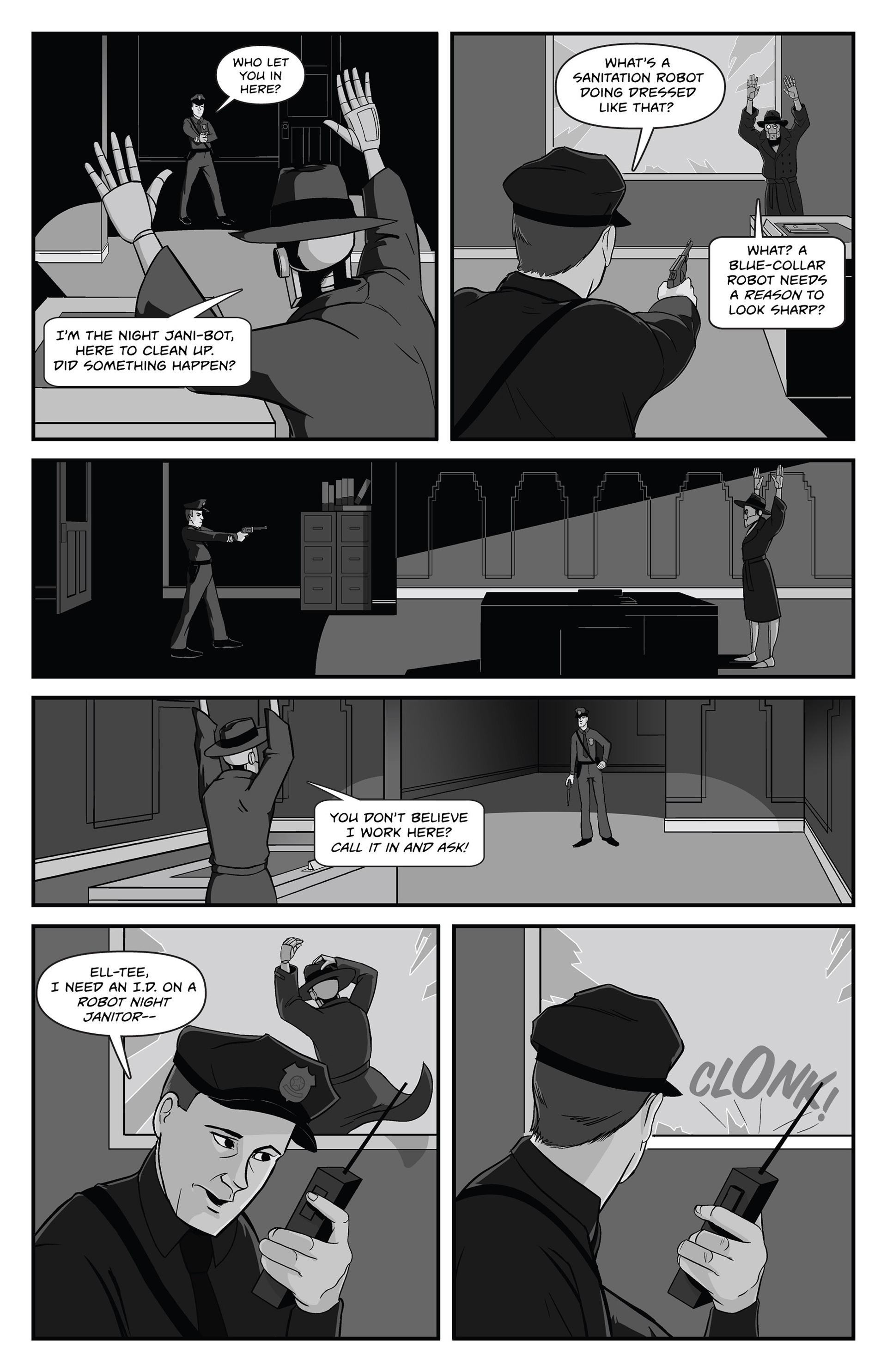 Read online Copernicus Jones: Robot Detective comic -  Issue #2 - 13
