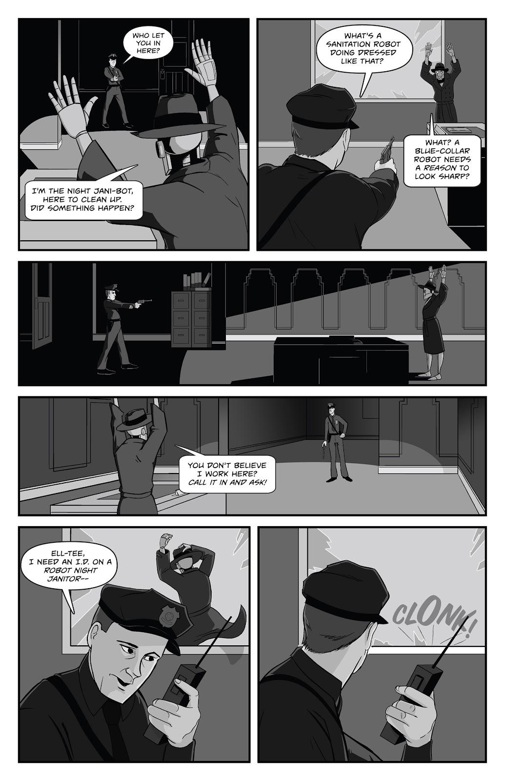 Copernicus Jones: Robot Detective issue 2 - Page 13