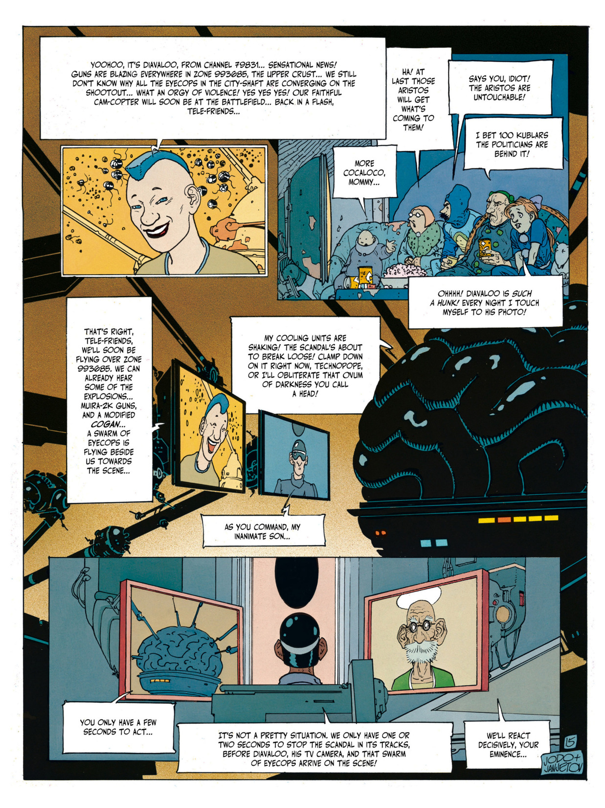Read online Before the Incal comic -  Issue #3 - 18