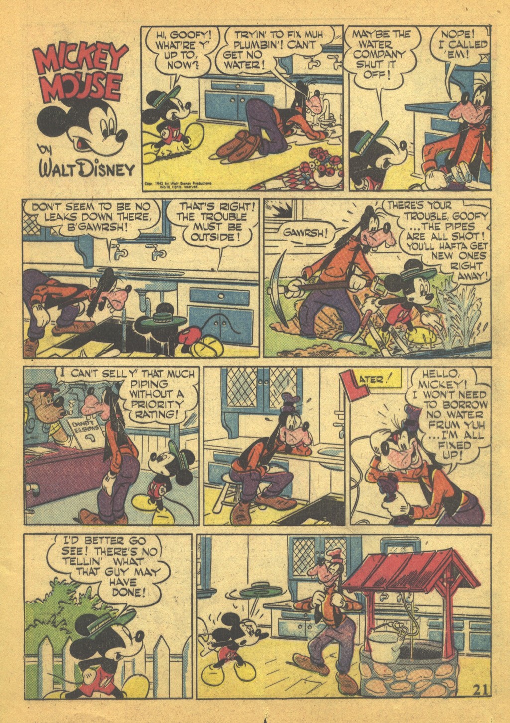 Read online Walt Disney's Comics and Stories comic -  Issue #37 - 23