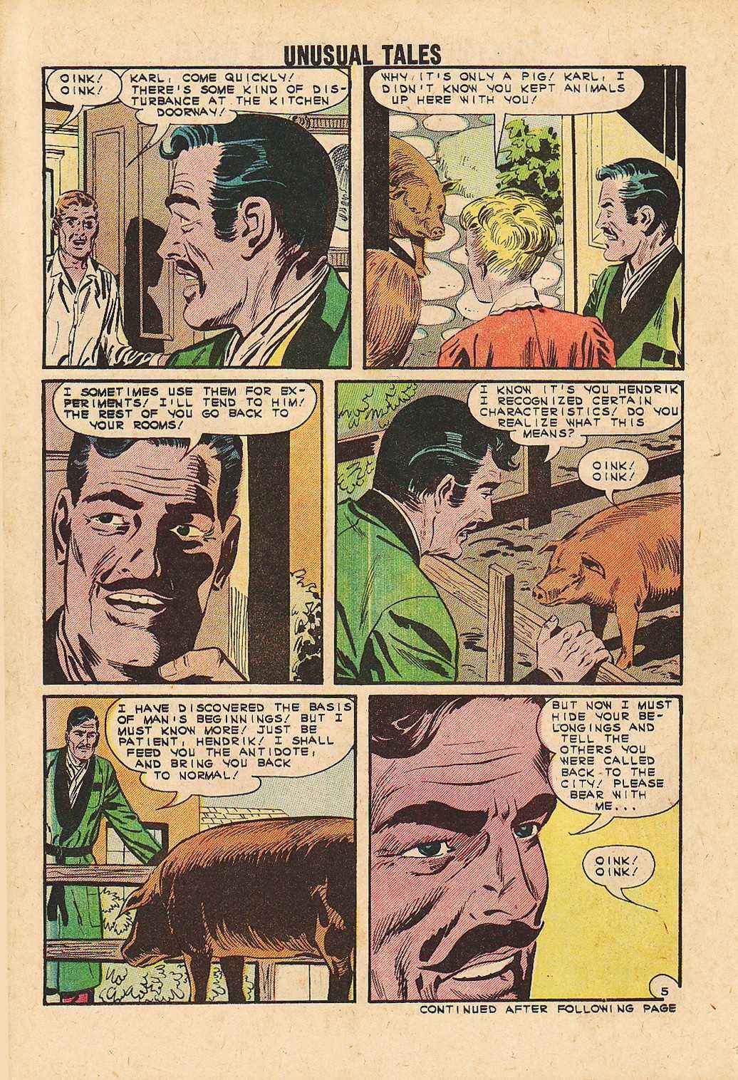 Read online Unusual Tales comic -  Issue #39 - 14