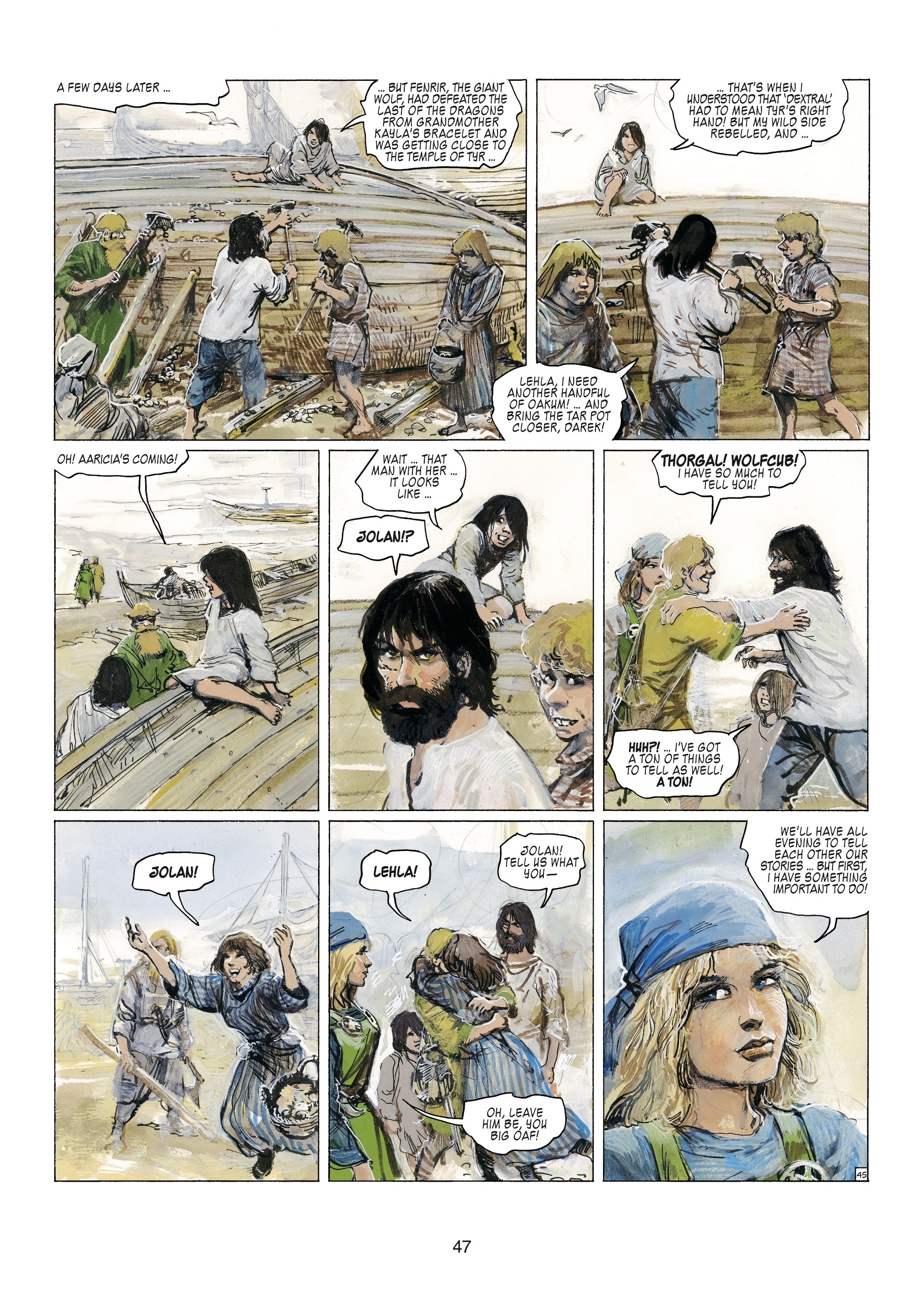 Read online Thorgal comic -  Issue #28 - 49