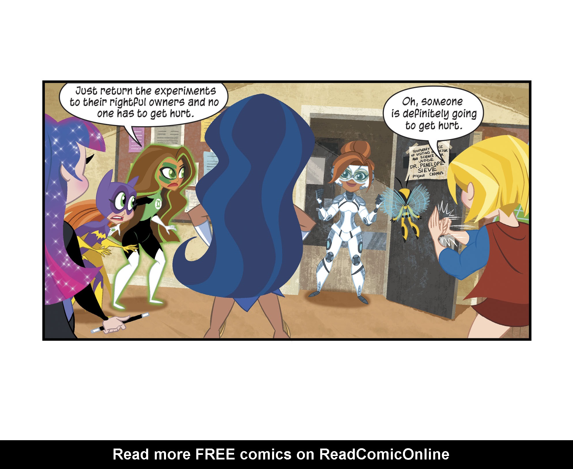 Read online DC Super Hero Girls: Weird Science comic -  Issue #13 - 16