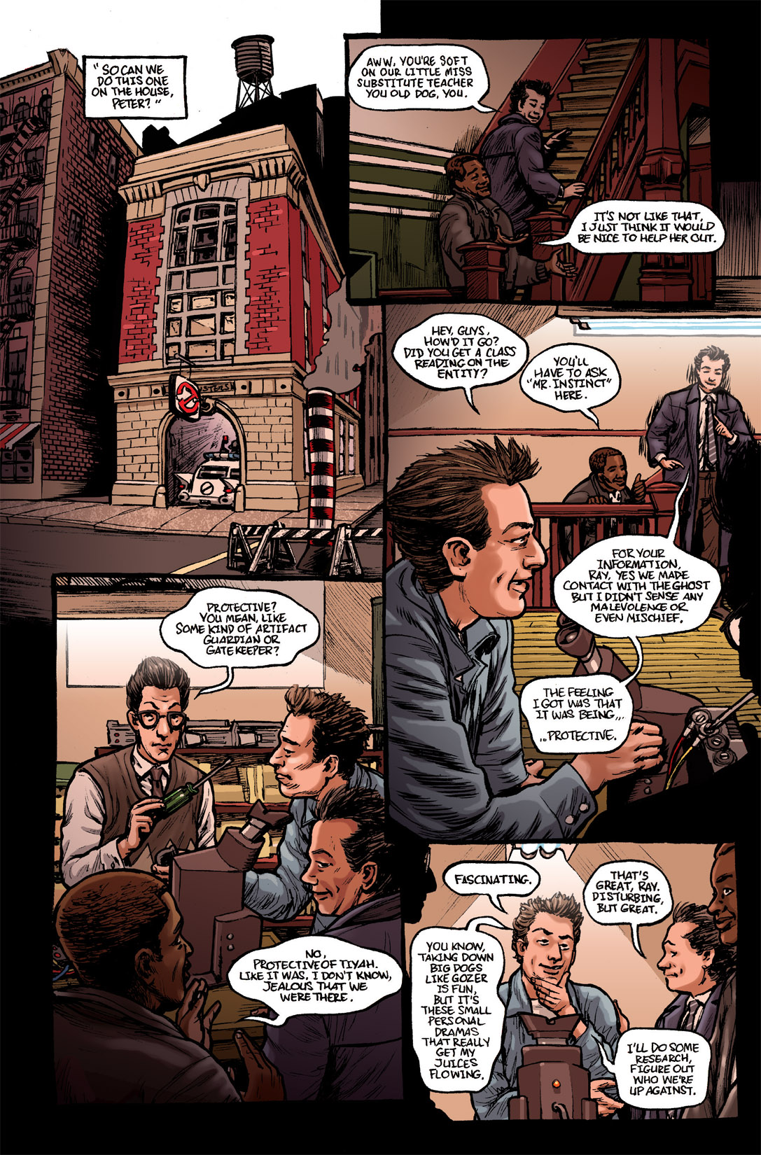 Read online Ghostbusters: Tainted Love comic -  Issue # Full - 12