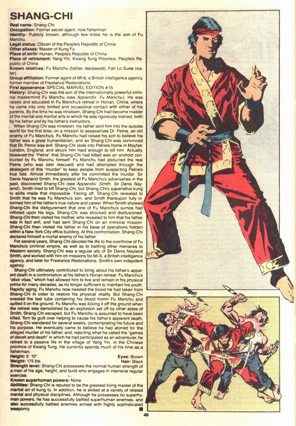 Read online The Official Handbook of the Marvel Universe Deluxe Edition comic -  Issue #11 - 48