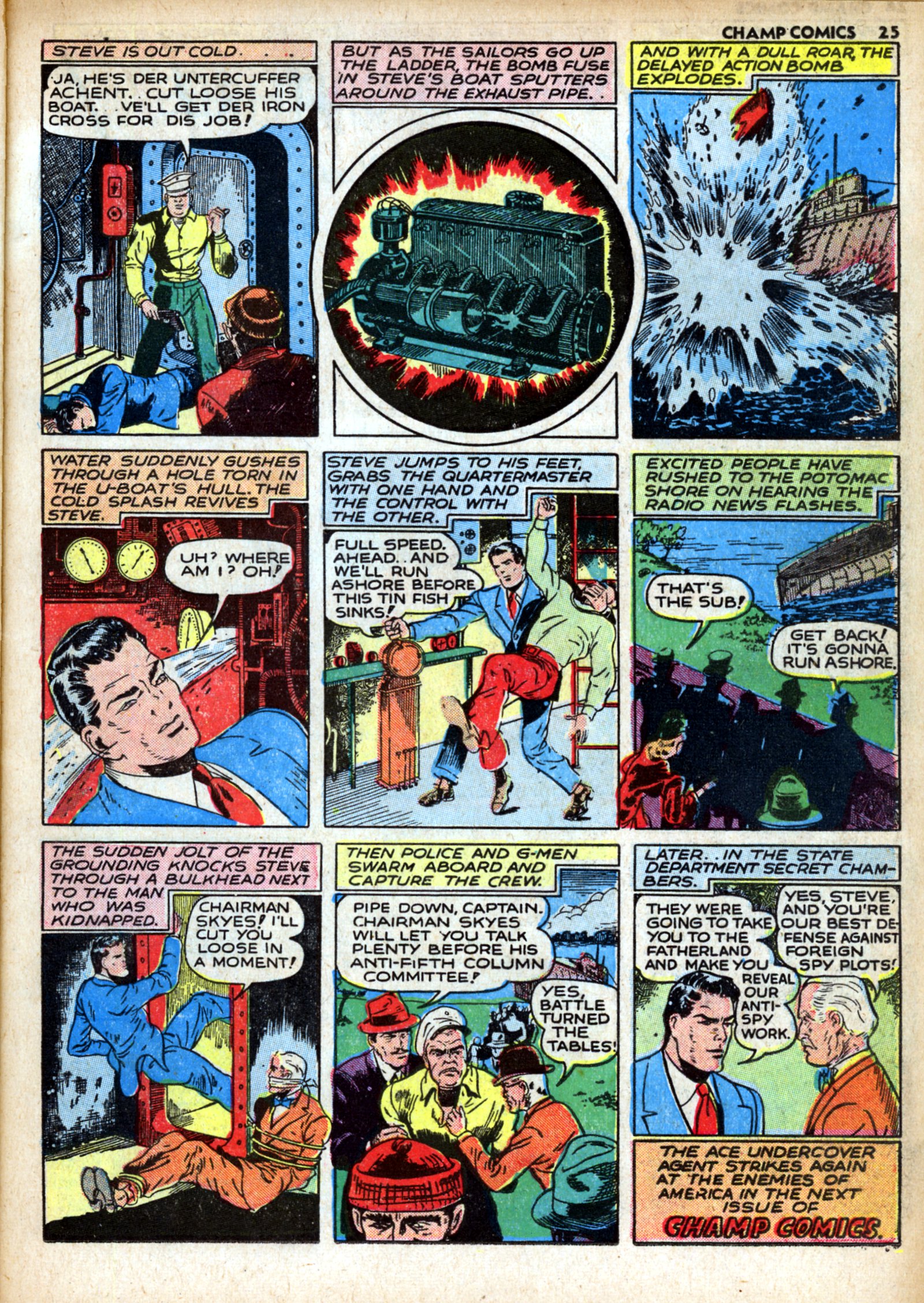 Read online Champ Comics comic -  Issue #15 - 27