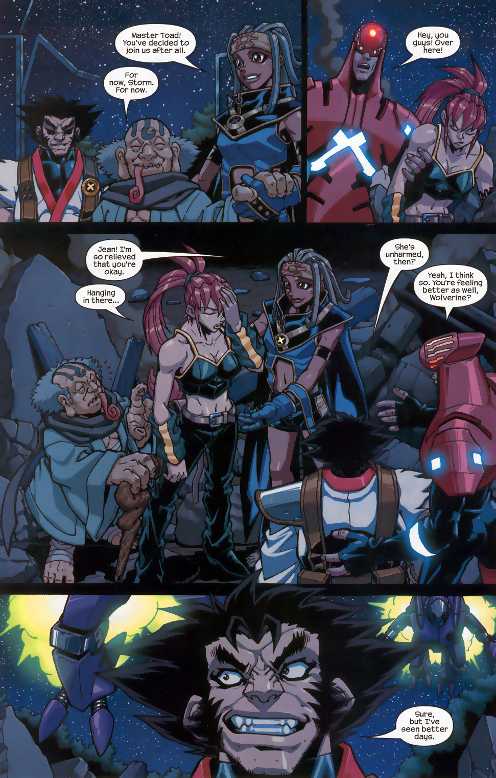 Read online X-Men: Ronin comic -  Issue #4 - 15