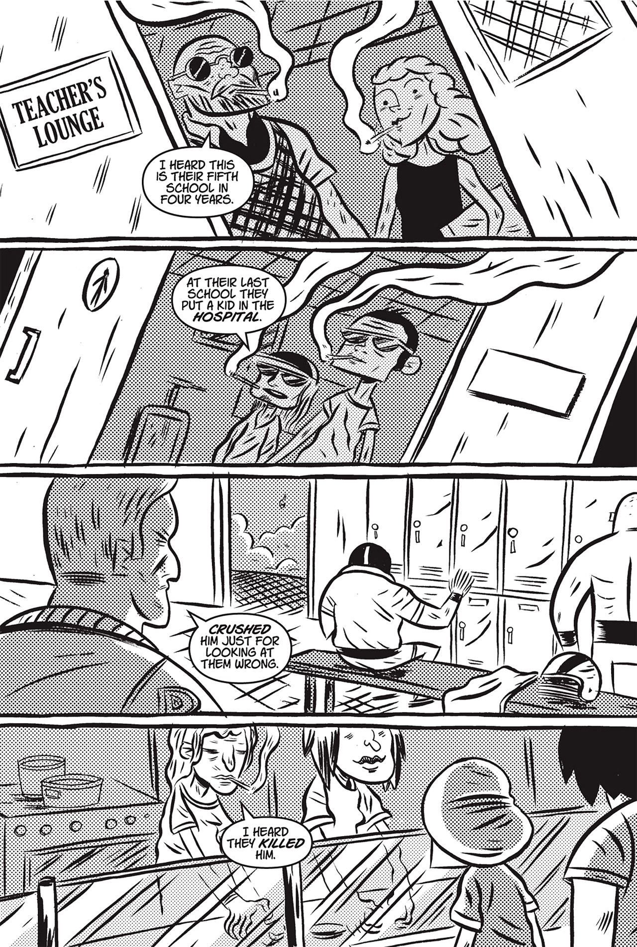Read online Black Metal comic -  Issue #1 - 8