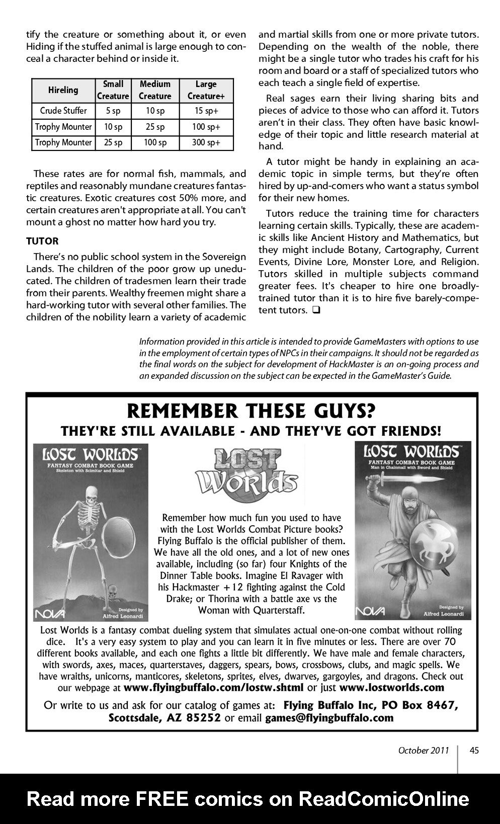 Read online Knights of the Dinner Table comic -  Issue #180 - 47