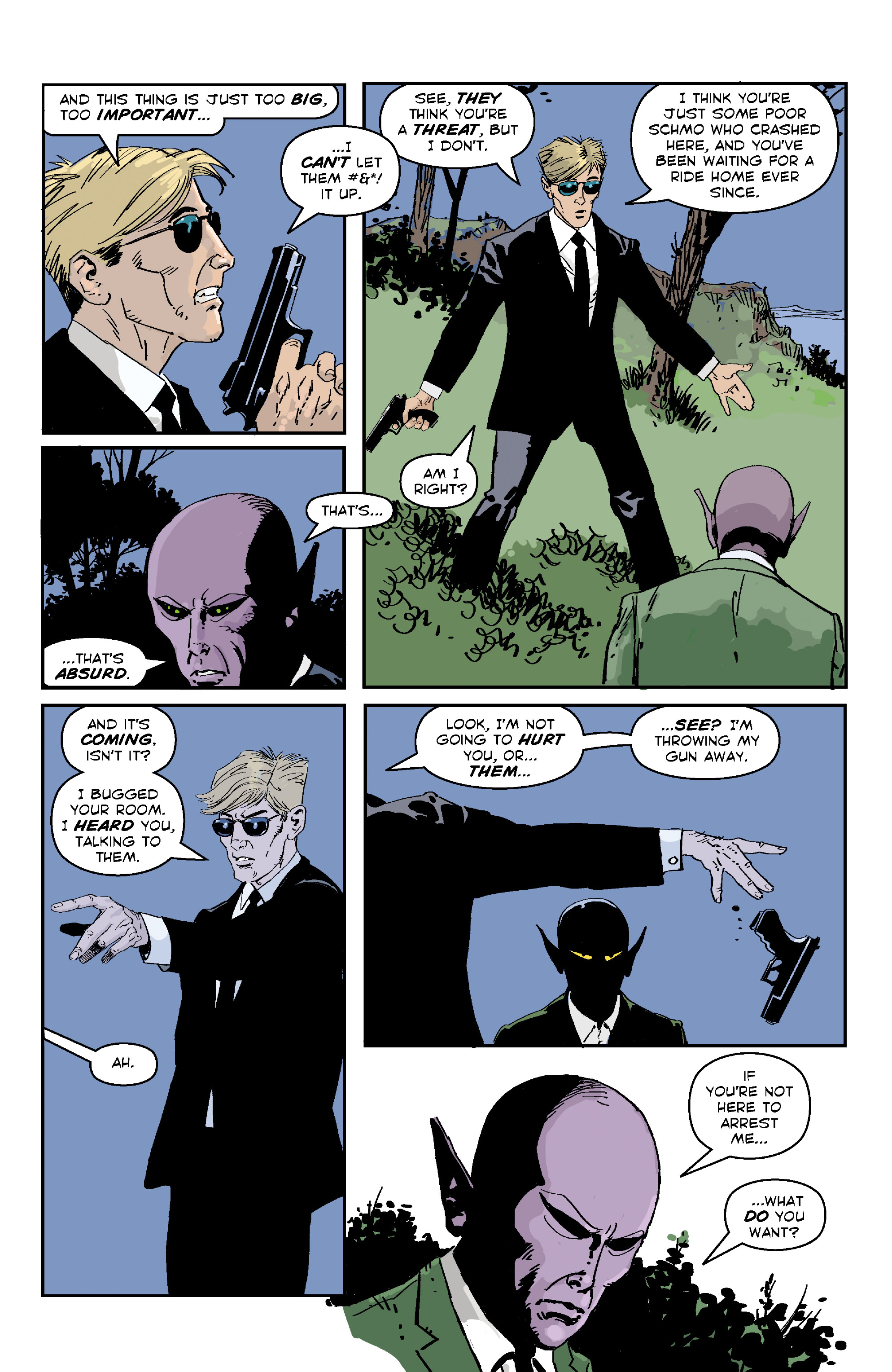 Read online Resident Alien: Your Ride's Here comic -  Issue #6 - 4