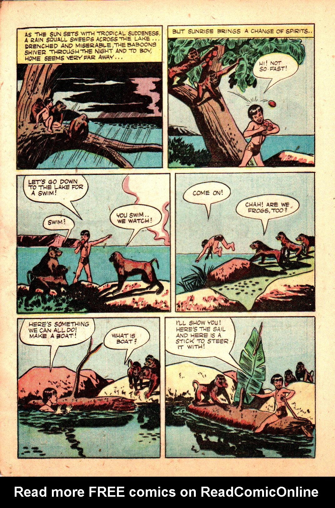 Read online Tarzan (1948) comic -  Issue #3 - 12