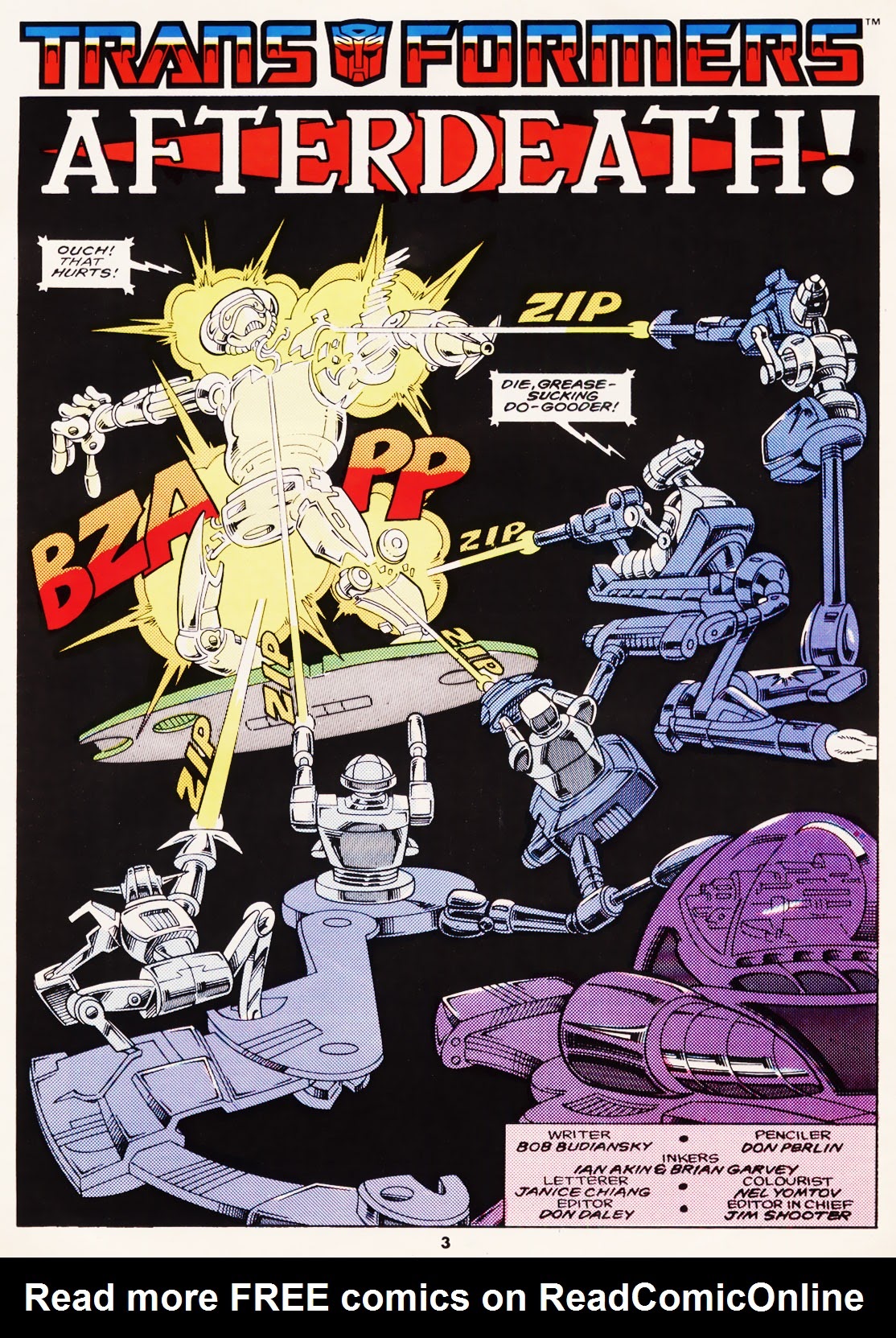 Read online The Transformers (UK) comic -  Issue #105 - 3