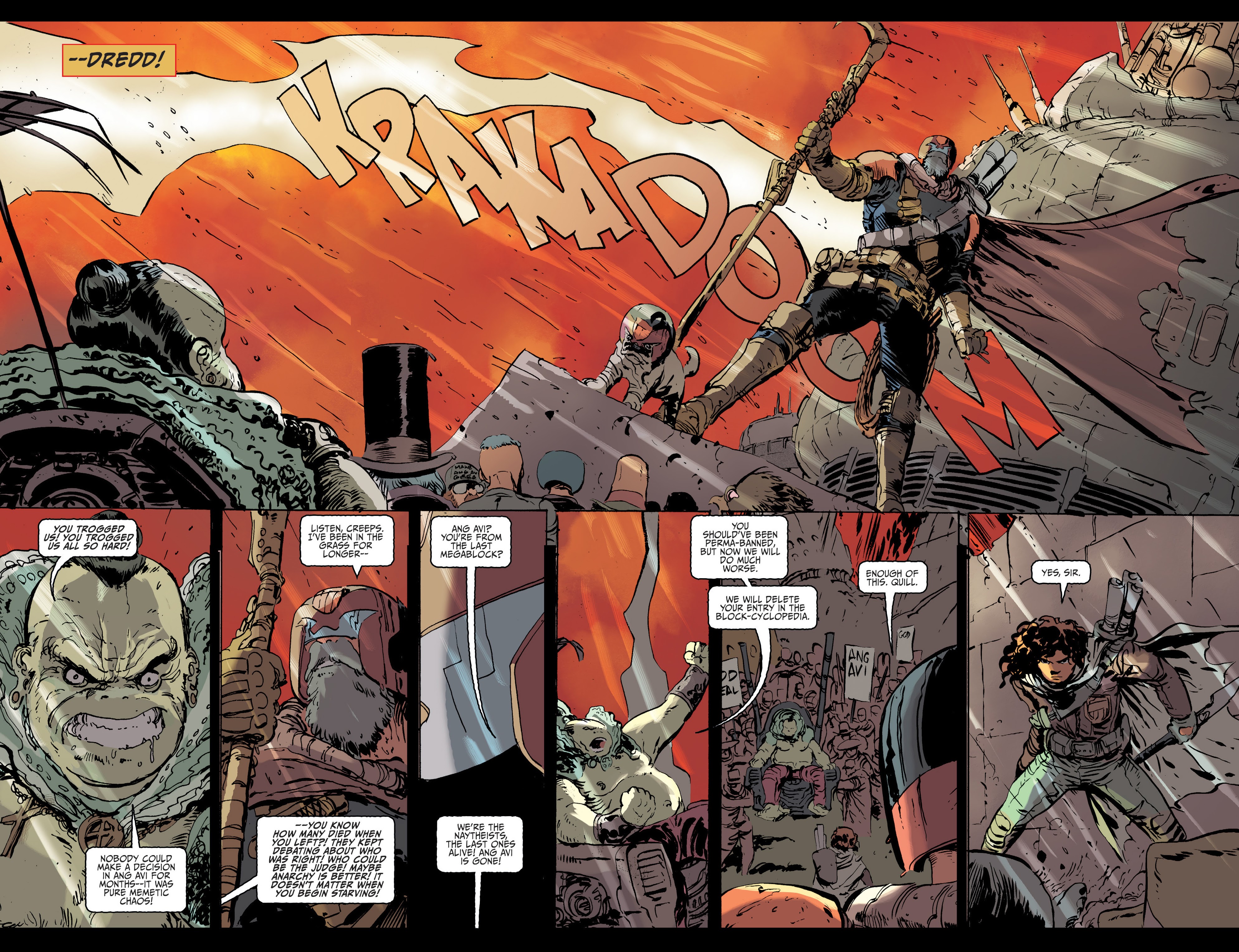 Read online Judge Dredd: Mega-City Zero comic -  Issue # TPB 3 - 28