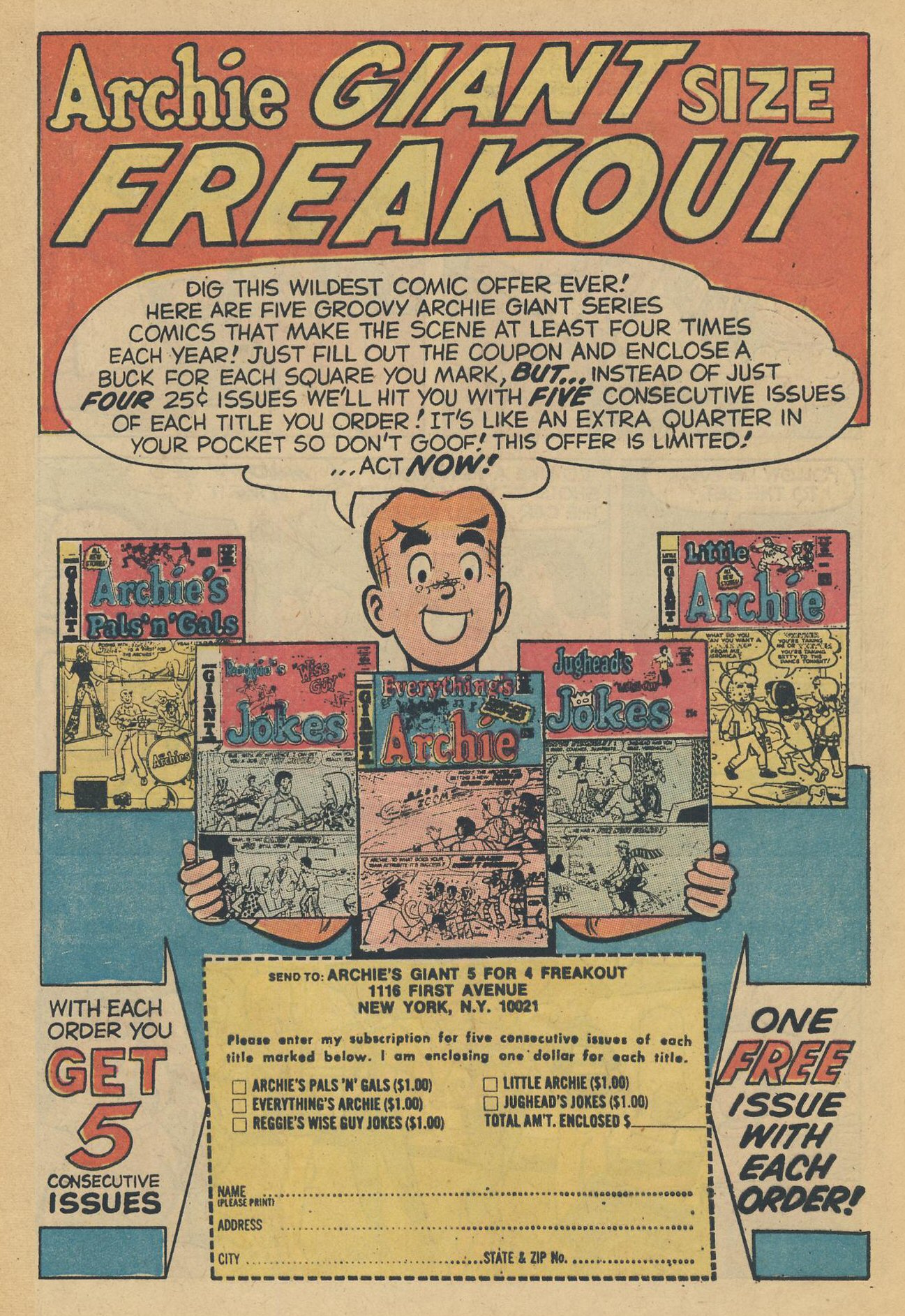 Read online Archie's Pals 'N' Gals (1952) comic -  Issue #58 - 55