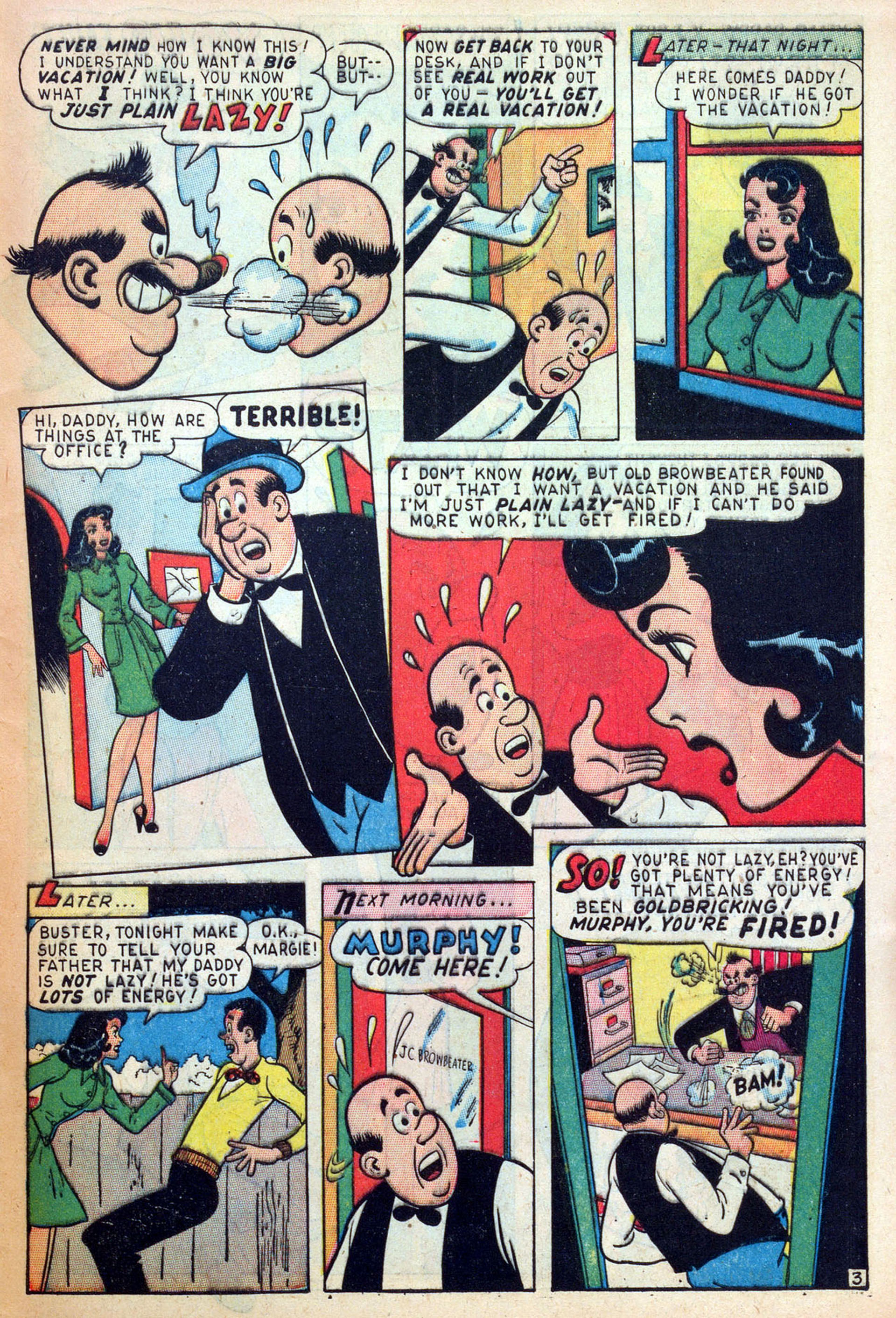 Read online Margie Comics comic -  Issue #41 - 45