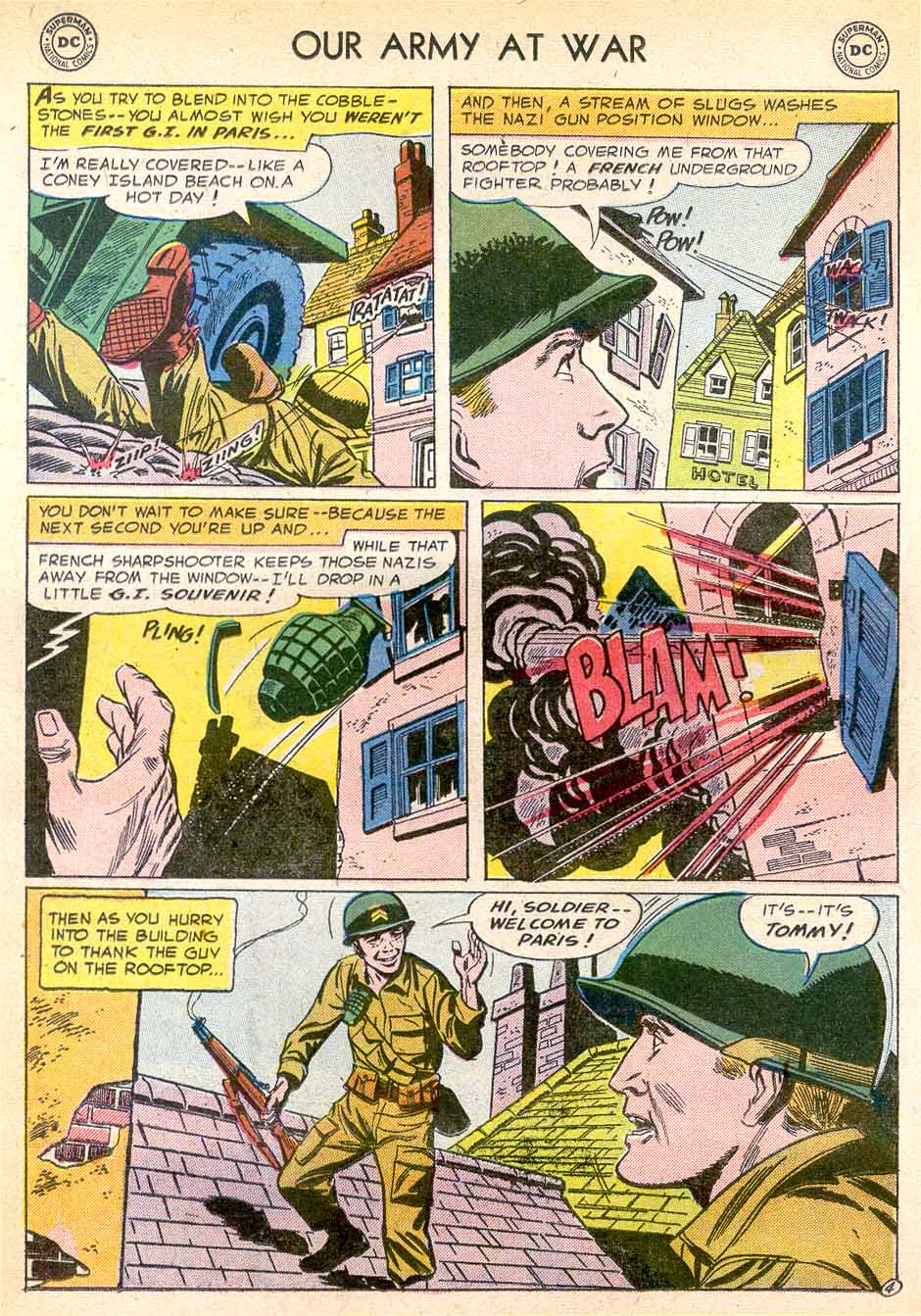 Read online Our Army at War (1952) comic -  Issue #53 - 14