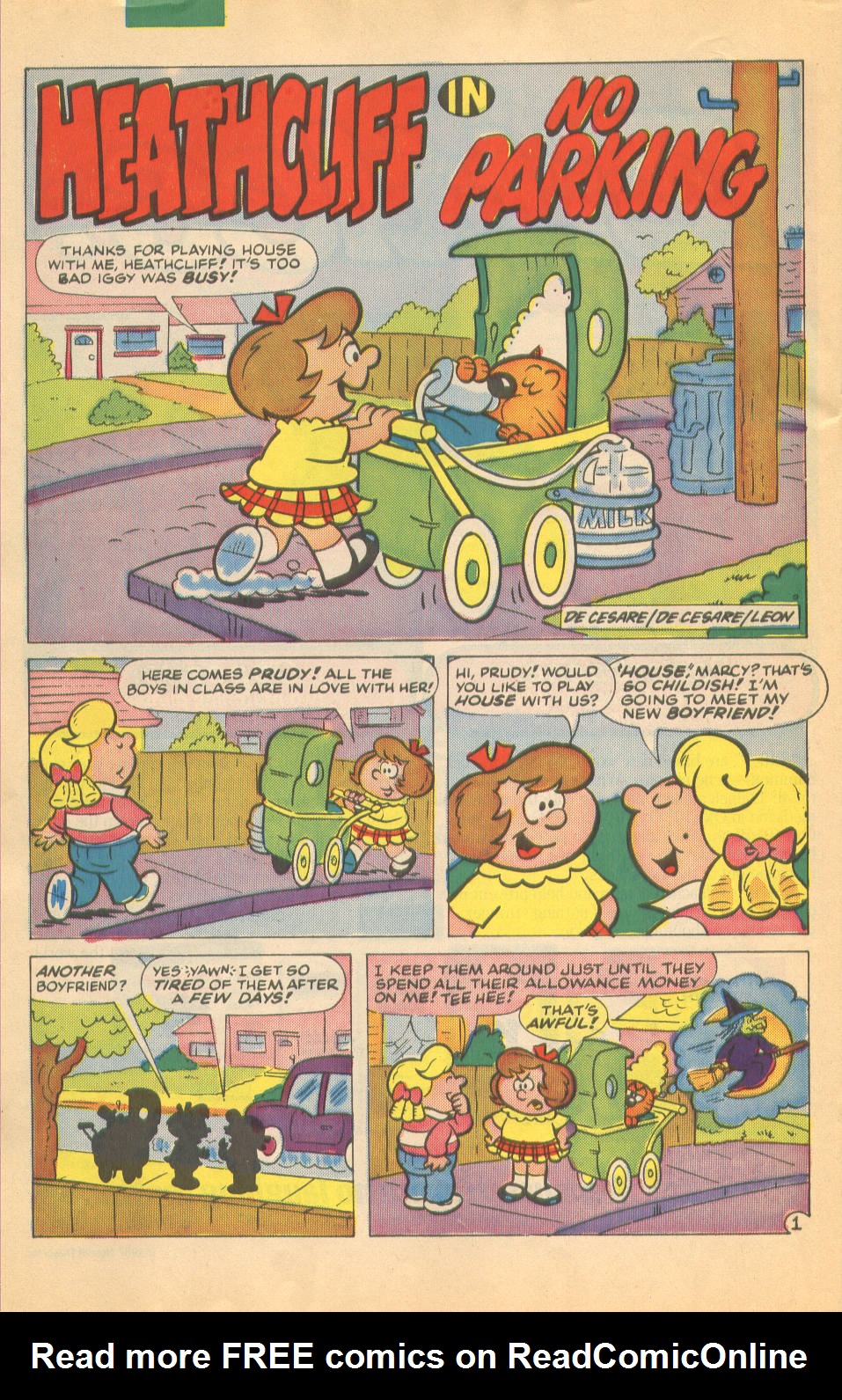 Read online Heathcliff's Funhouse comic -  Issue #5 - 16