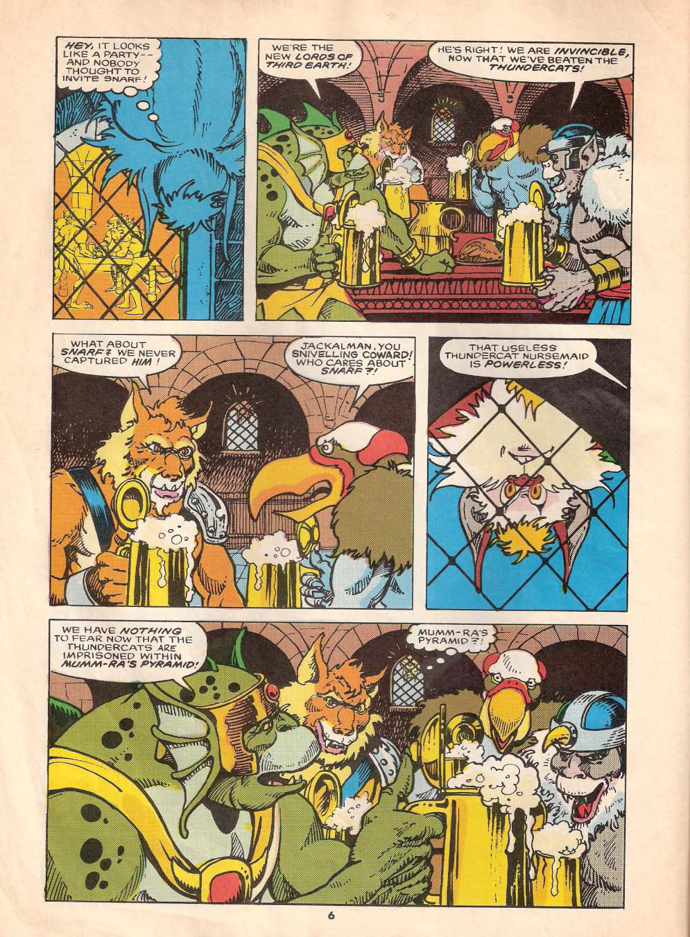 Read online ThunderCats (1987) comic -  Issue #26 - 6