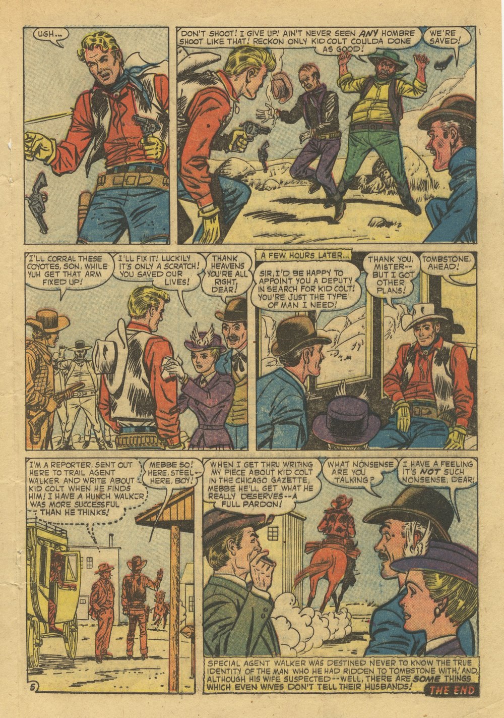 Read online Kid Colt Outlaw comic -  Issue #78 - 17