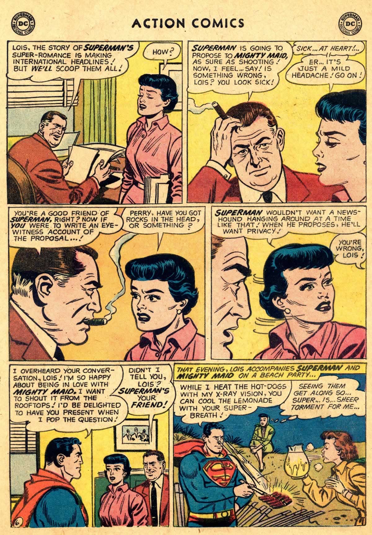 Read online Action Comics (1938) comic -  Issue #260 - 7