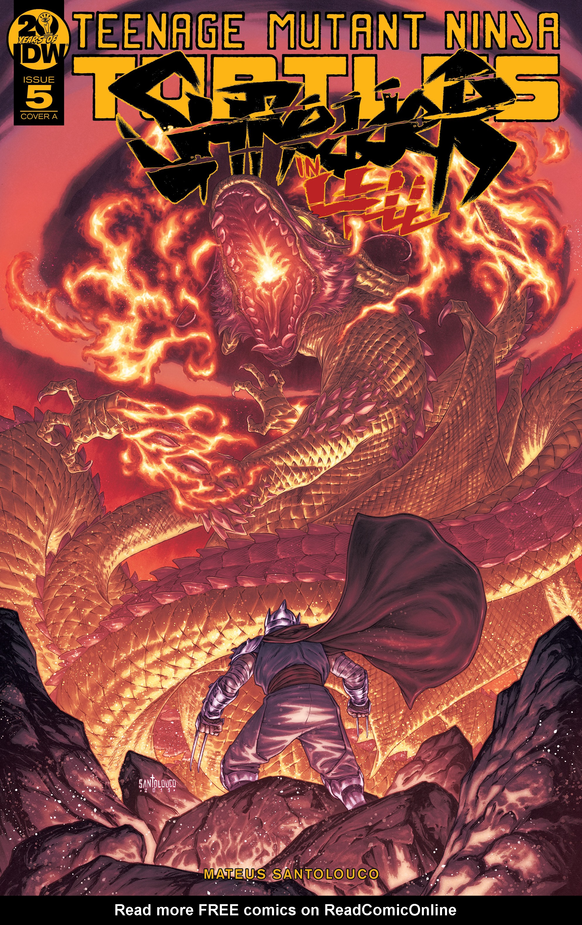 Read online Teenage Mutant Ninja Turtles: Shredder in Hell comic -  Issue #5 - 1
