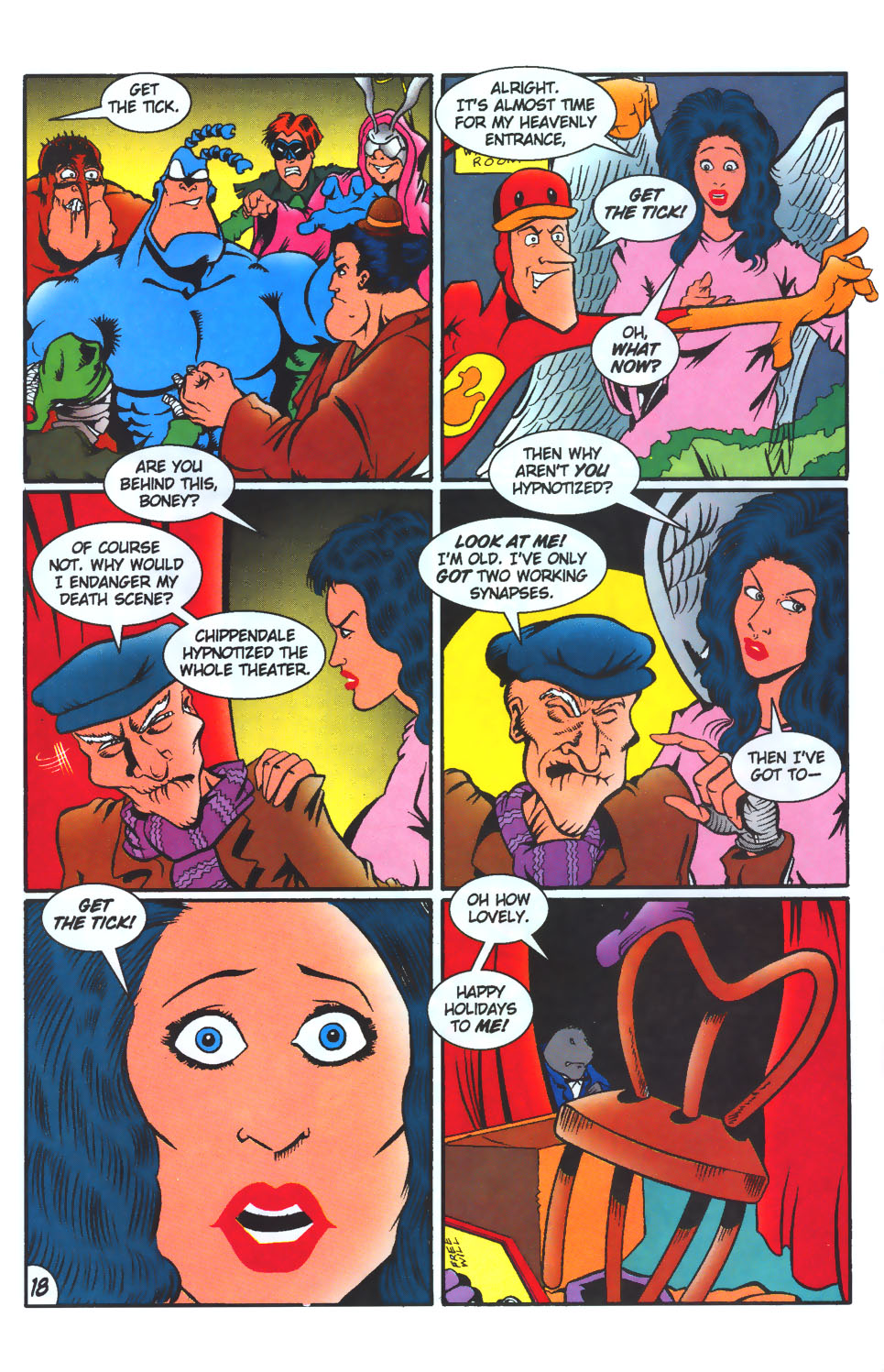 Read online The Tick's Big Xmas Trilogy comic -  Issue #3 - 21