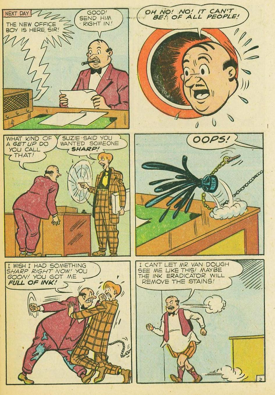 Read online Suzie Comics comic -  Issue #66 - 38