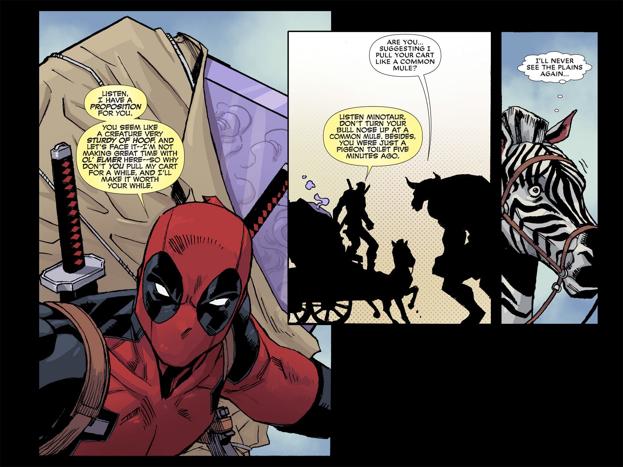 Read online Deadpool: The Gauntlet Infinite Comic comic -  Issue #3 - 28