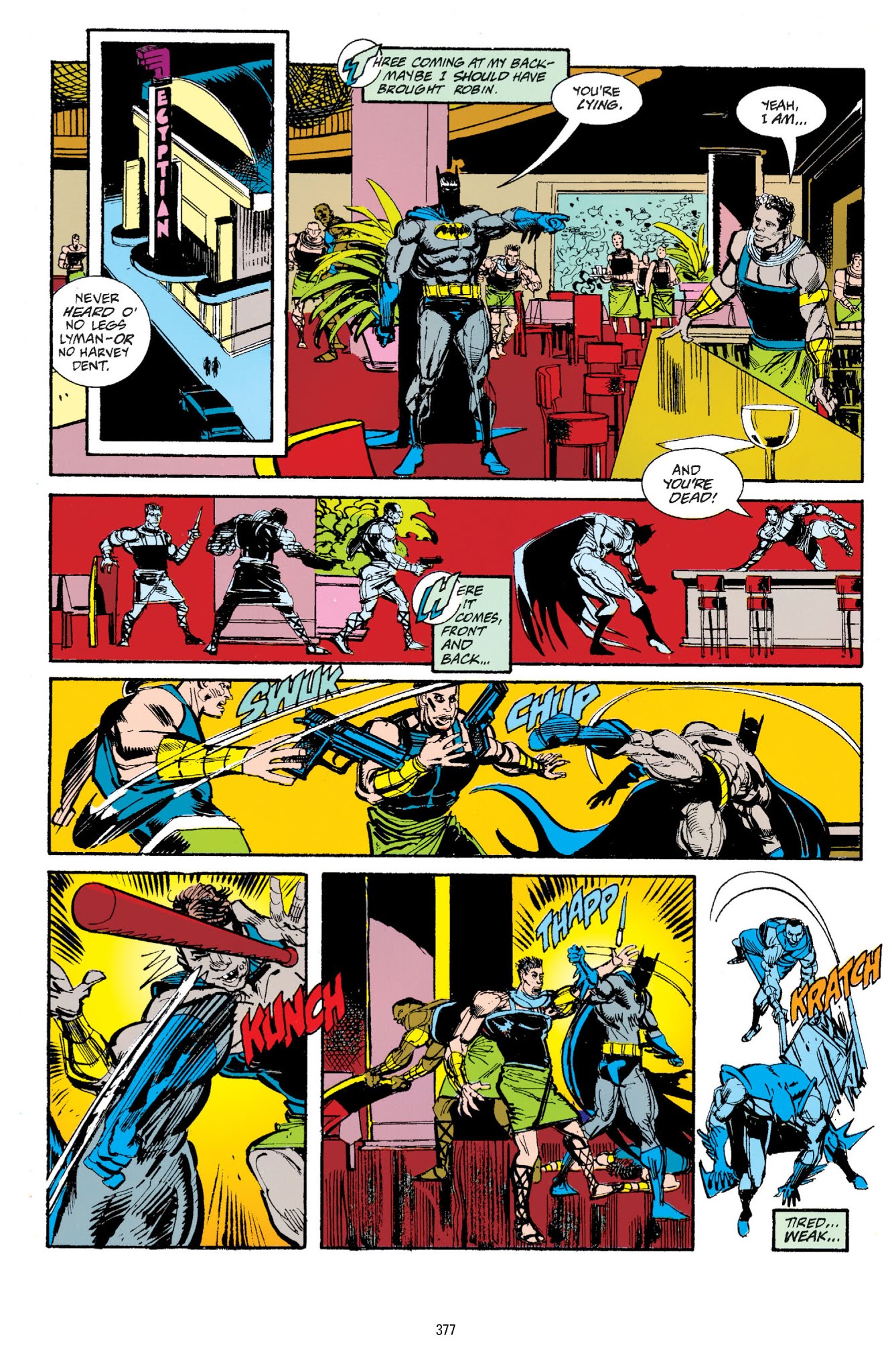 Read online Batman: Knightfall comic -  Issue # _TPB 1 - 377