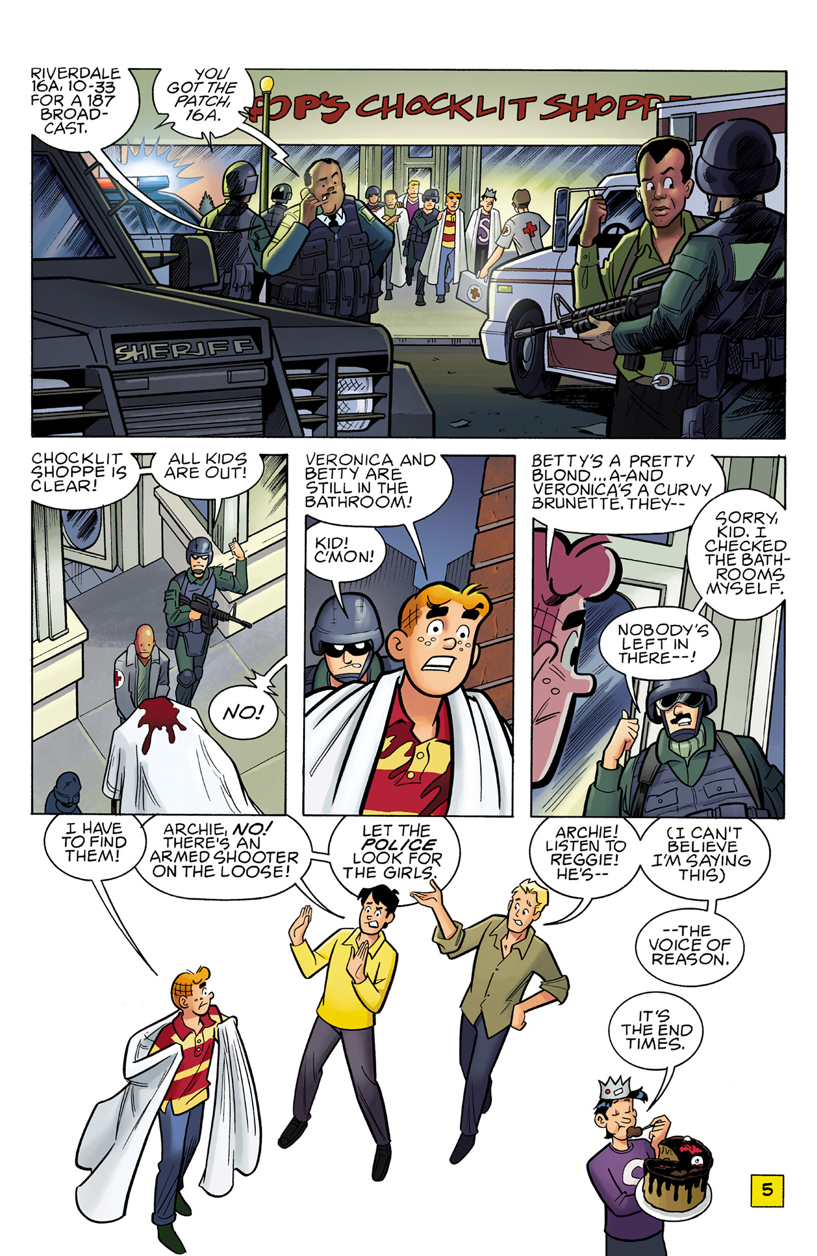Read online Archie vs. Predator comic -  Issue #2 - 7