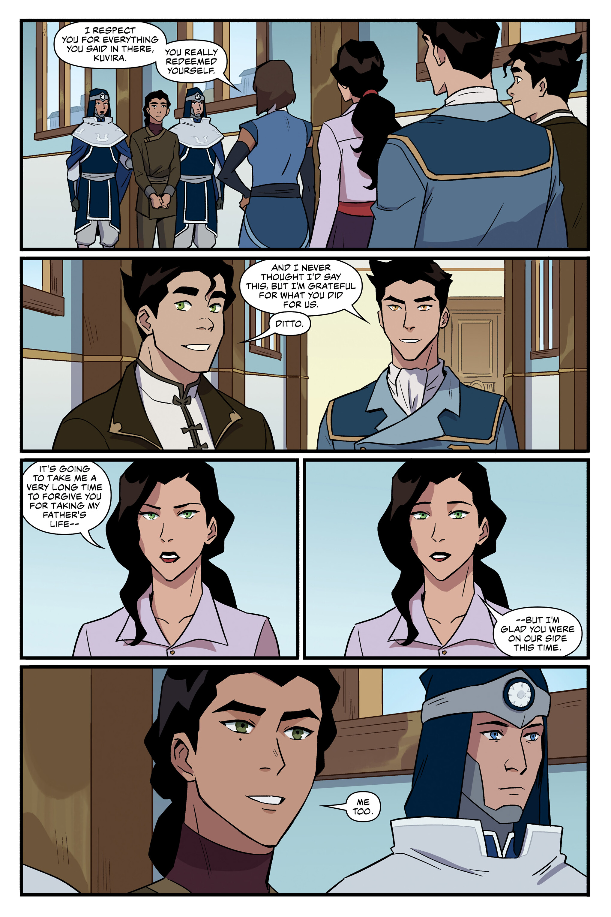 Read online Nickelodeon The Legend of Korra: Ruins of the Empire comic -  Issue # TPB 3 - 74