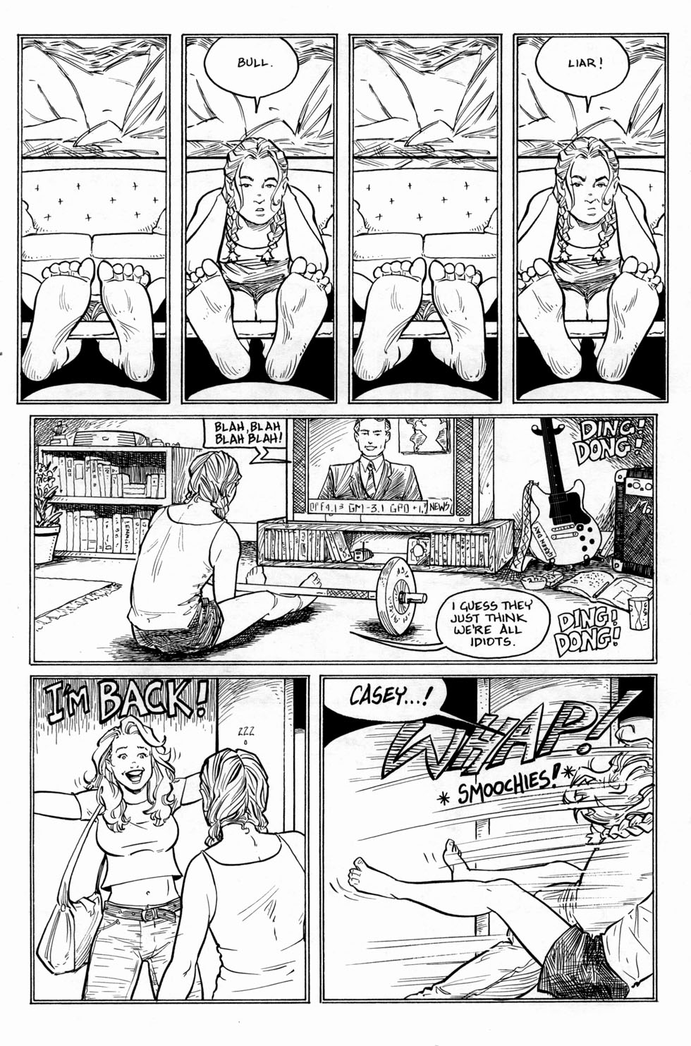 Read online Strangers in Paradise comic -  Issue #75 - 16