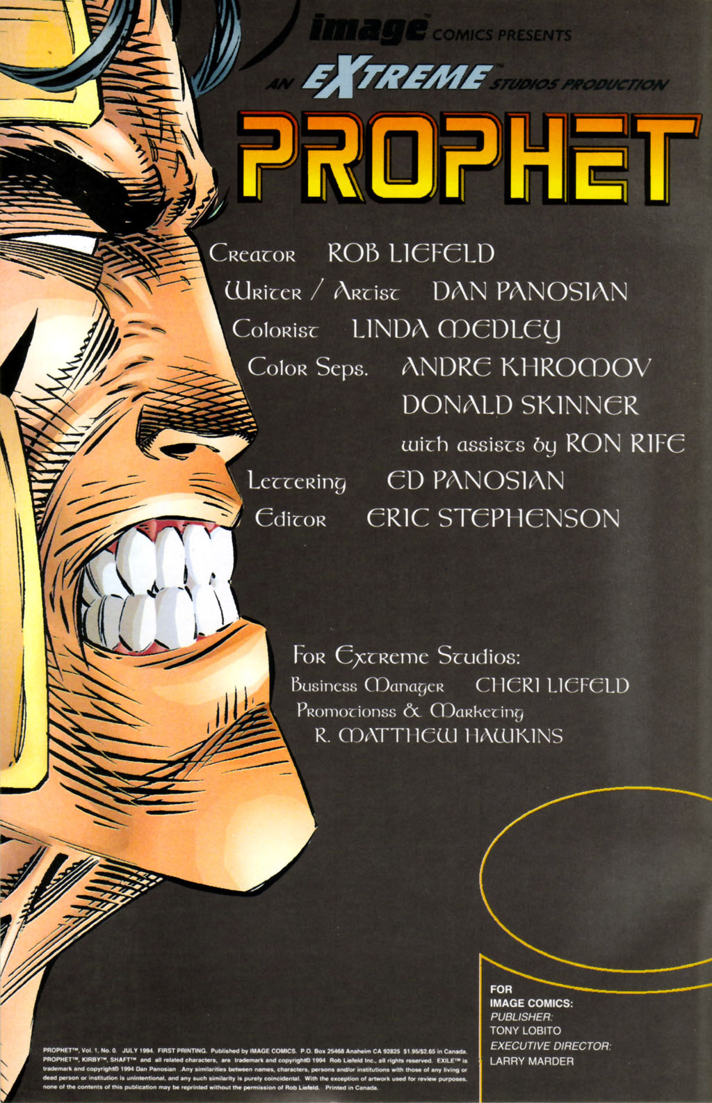 Read online Prophet (1993) comic -  Issue #0 - 2