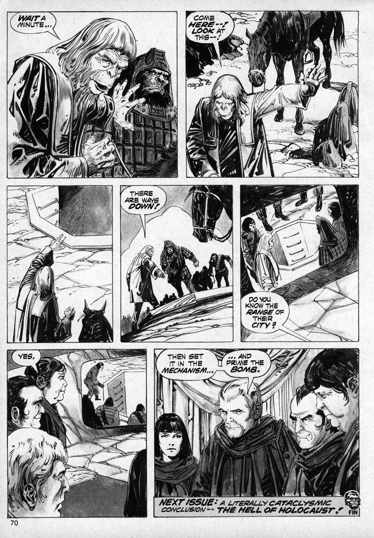 Read online Planet of the Apes comic -  Issue #10 - 68