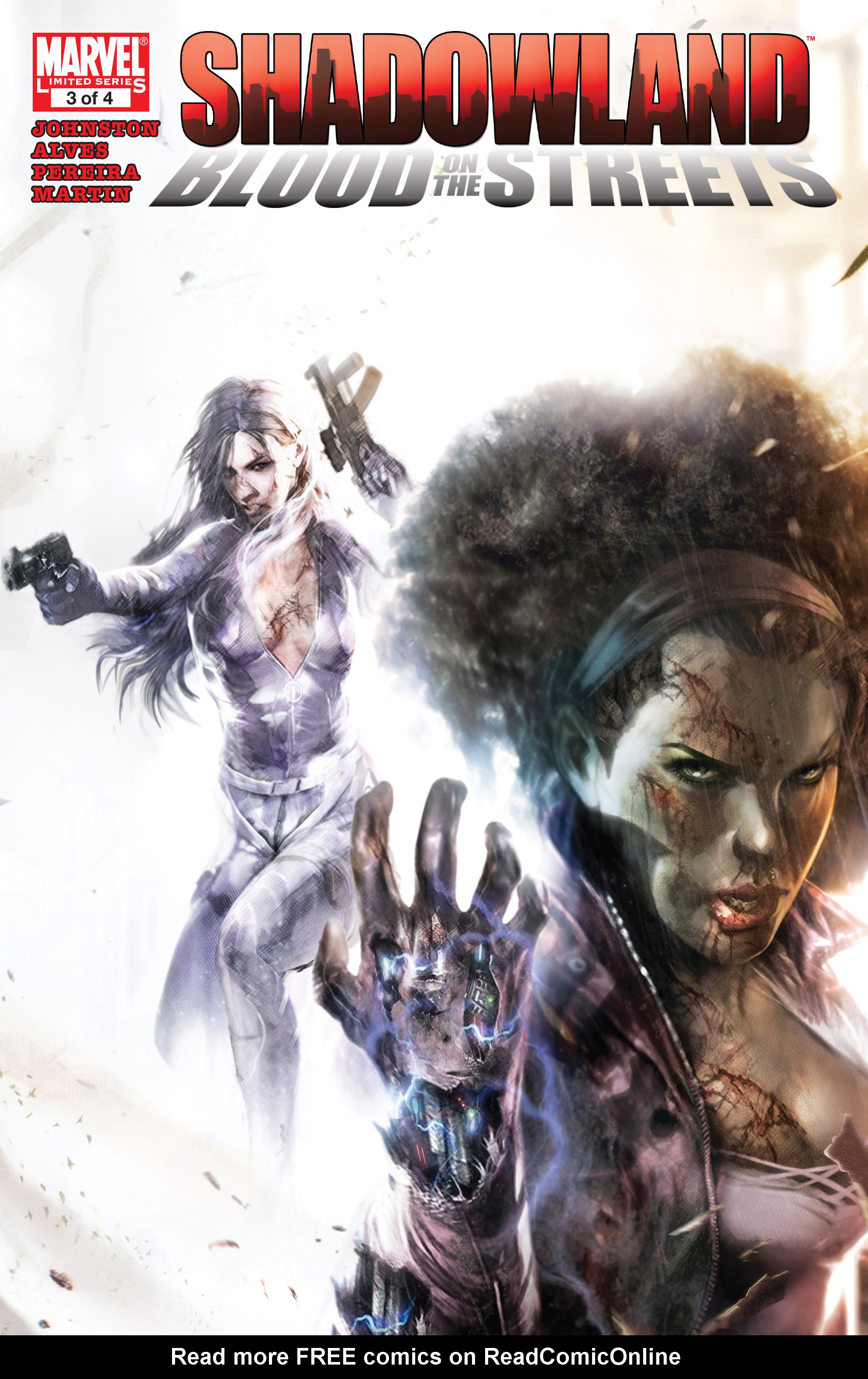 Read online Shadowland: Blood on the Streets comic -  Issue #3 - 1
