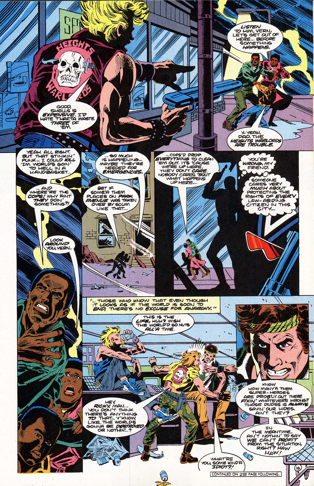 Read online Vigilante (1983) comic -  Issue #22 - 17