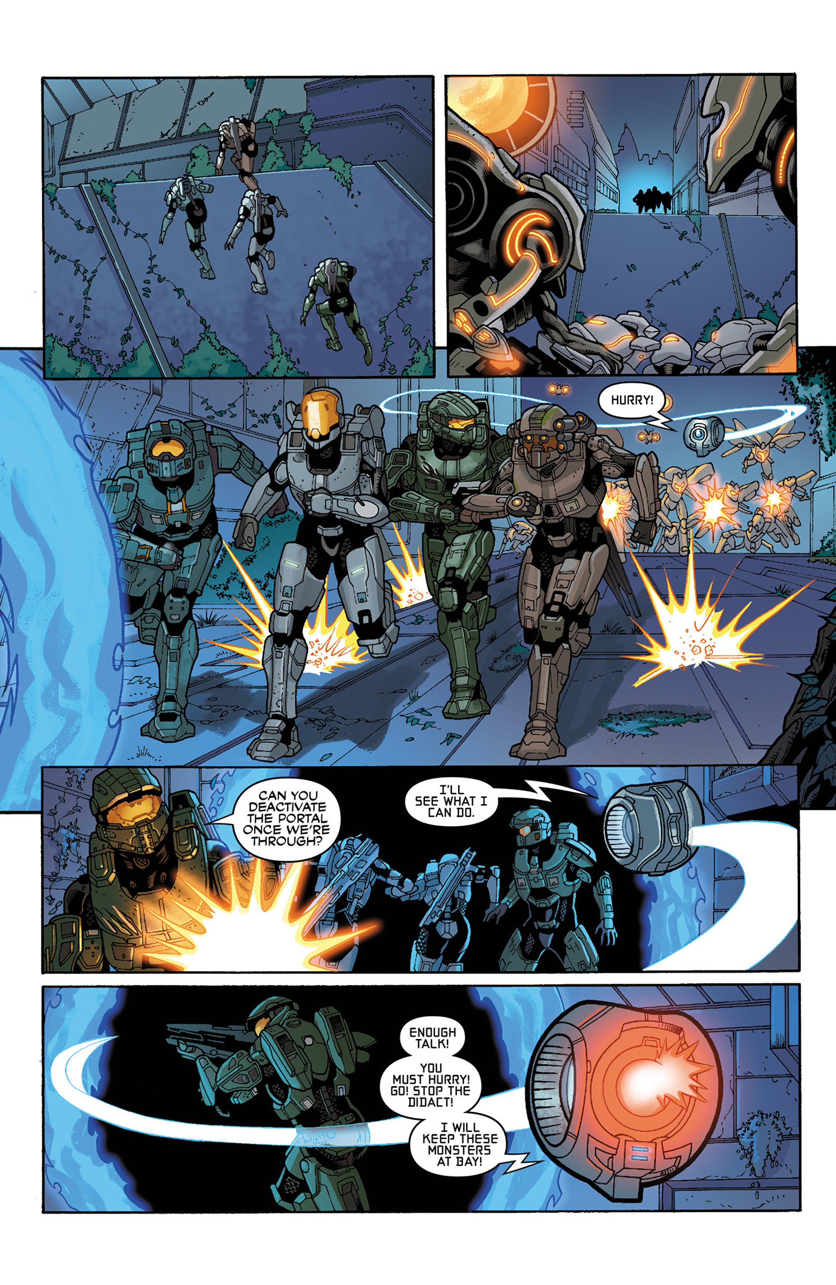 Read online Halo: Escalation comic -  Issue #9 - 19