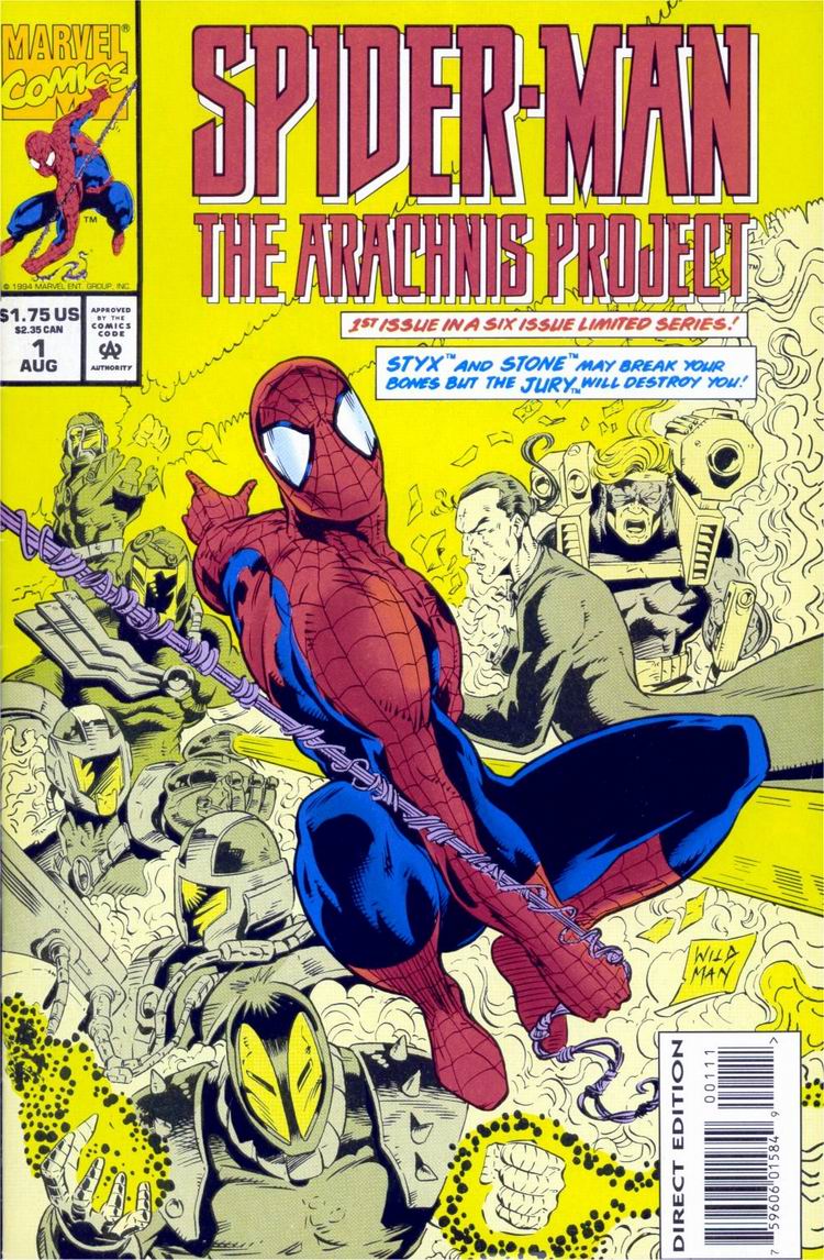 Read online Spider-Man: The Arachnis Project comic -  Issue #1 - 1