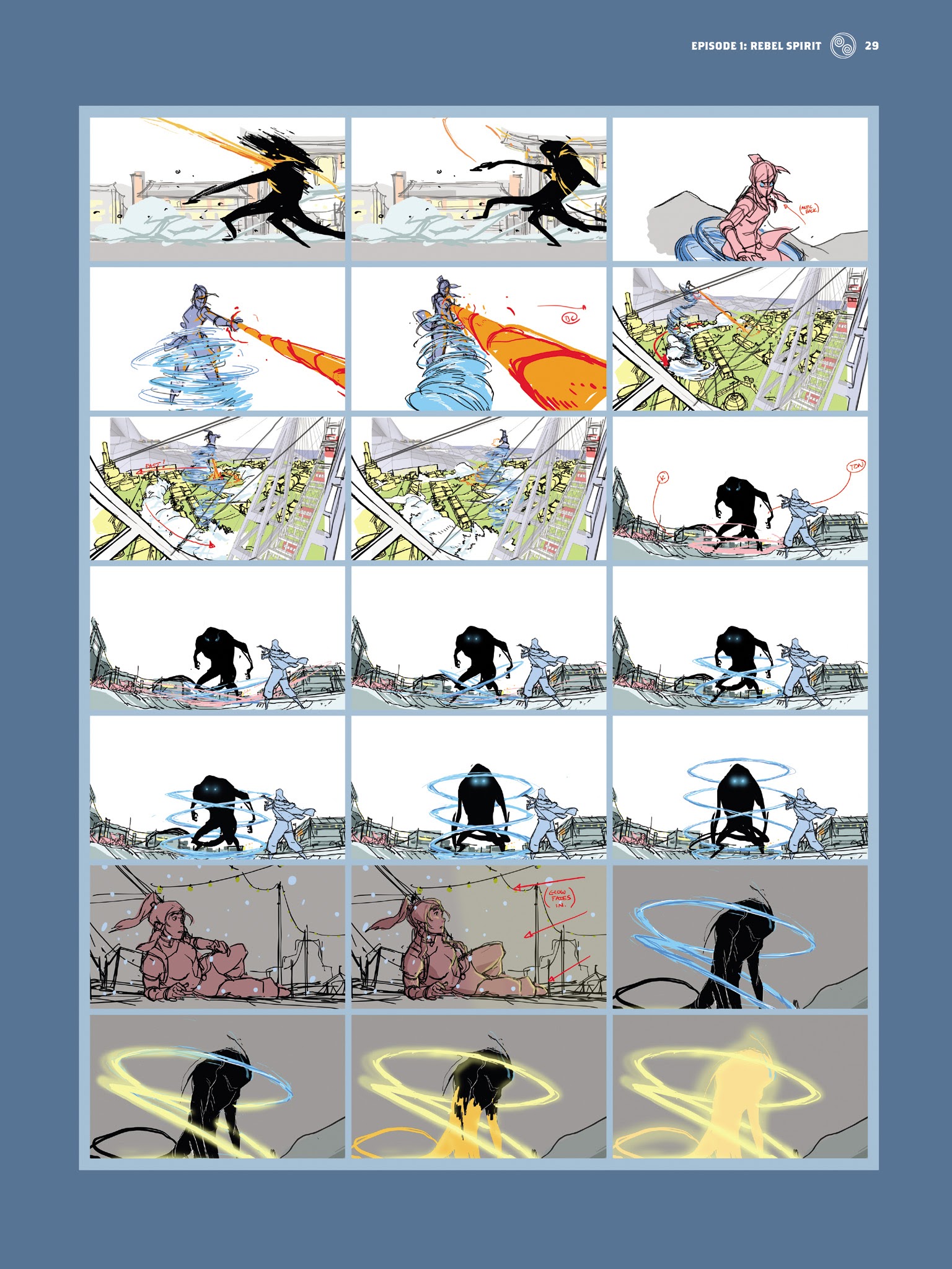 Read online The Legend of Korra: The Art of the Animated Series comic -  Issue # TPB 2 - 29