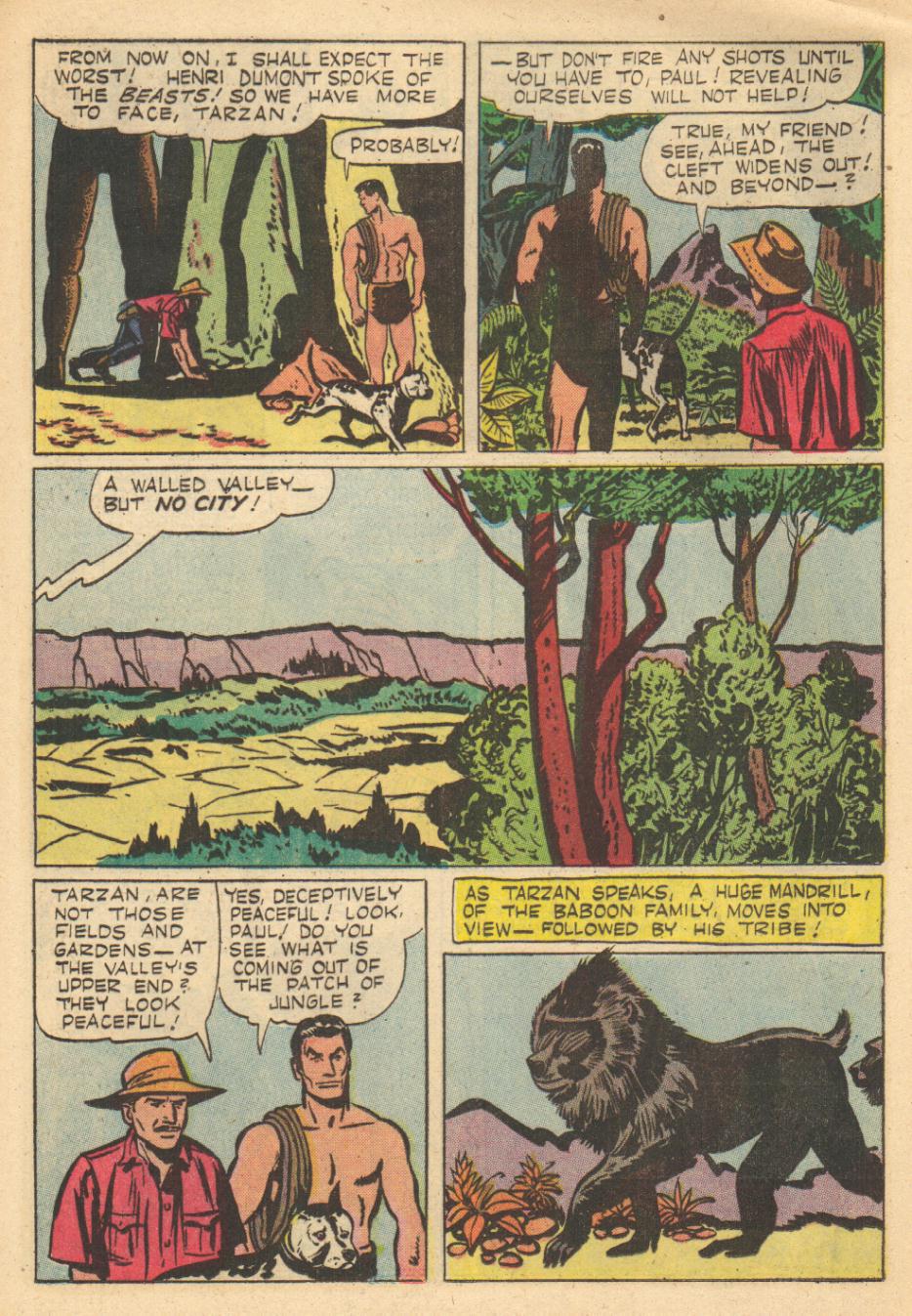 Read online Tarzan (1948) comic -  Issue #81 - 12