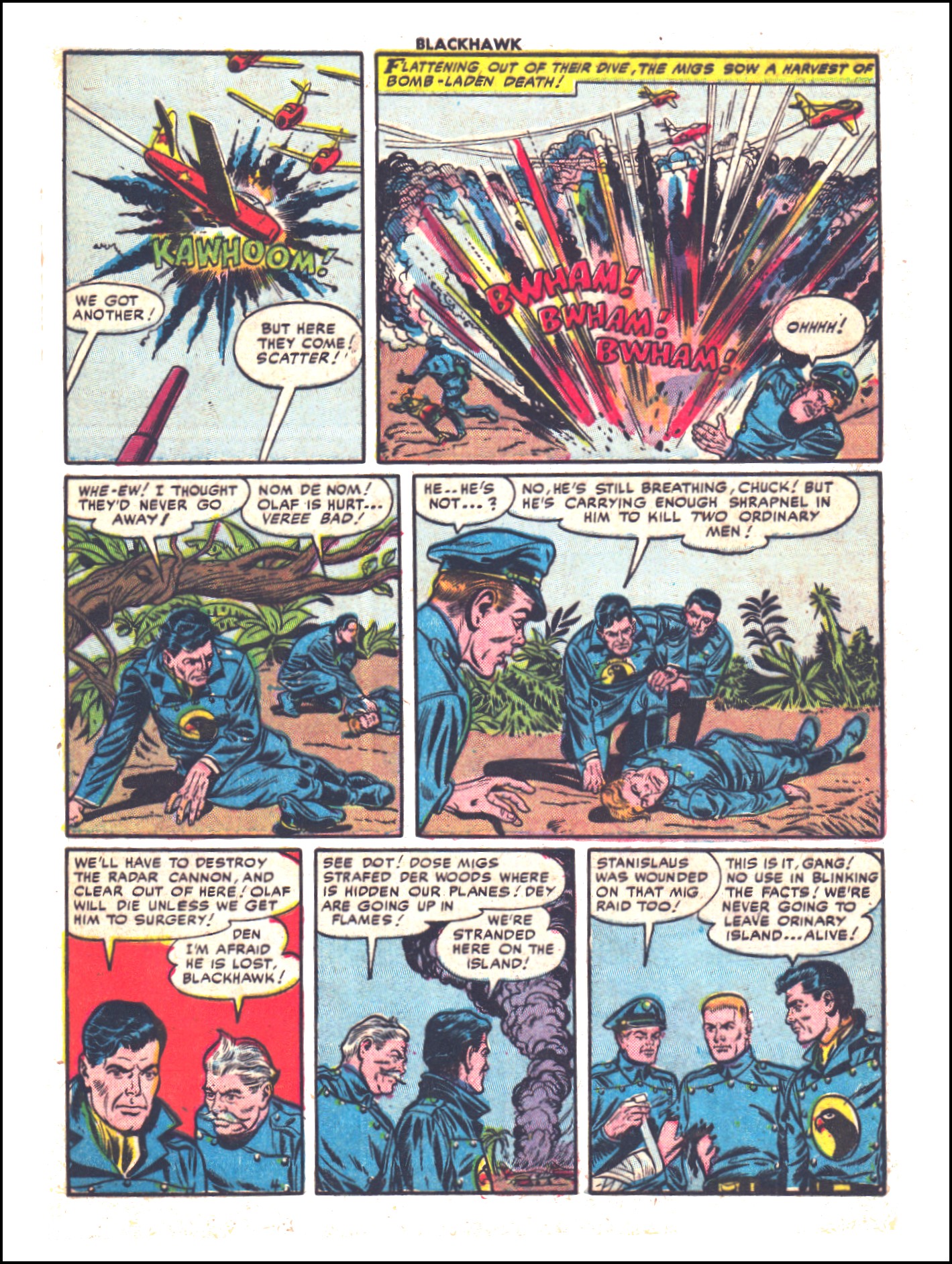 Read online Blackhawk (1957) comic -  Issue #58 - 29